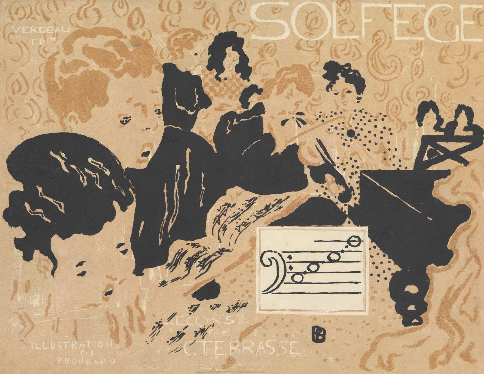Vintage Solfege Music Lesson Wall Art