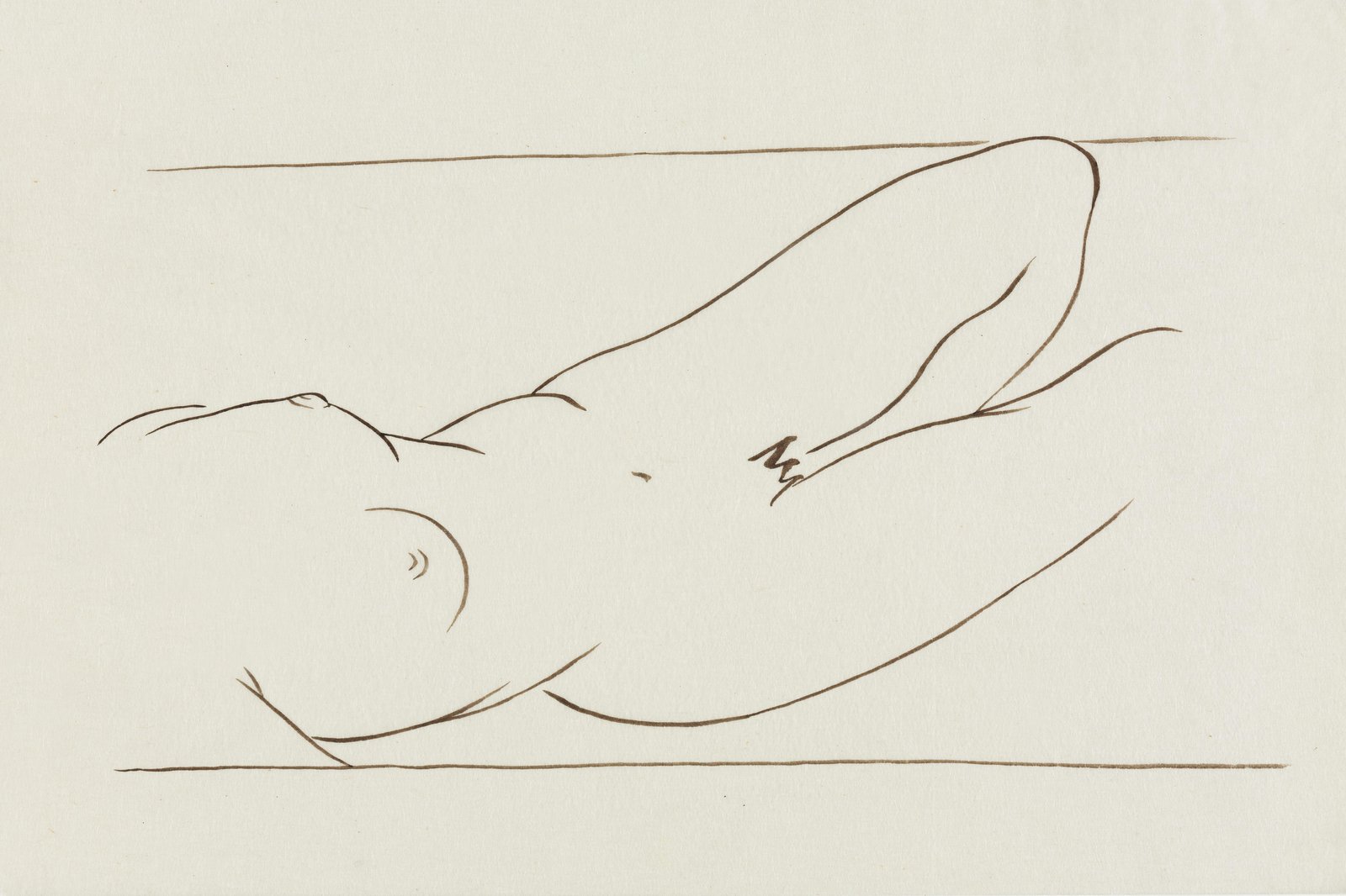 Minimalist Nude Line Art Wall Art