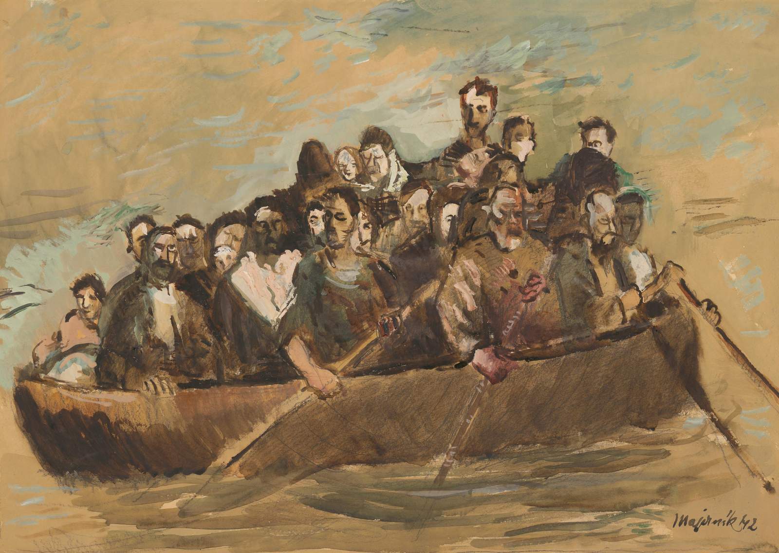 Voyage Ensemble Figurative Art Wall Art