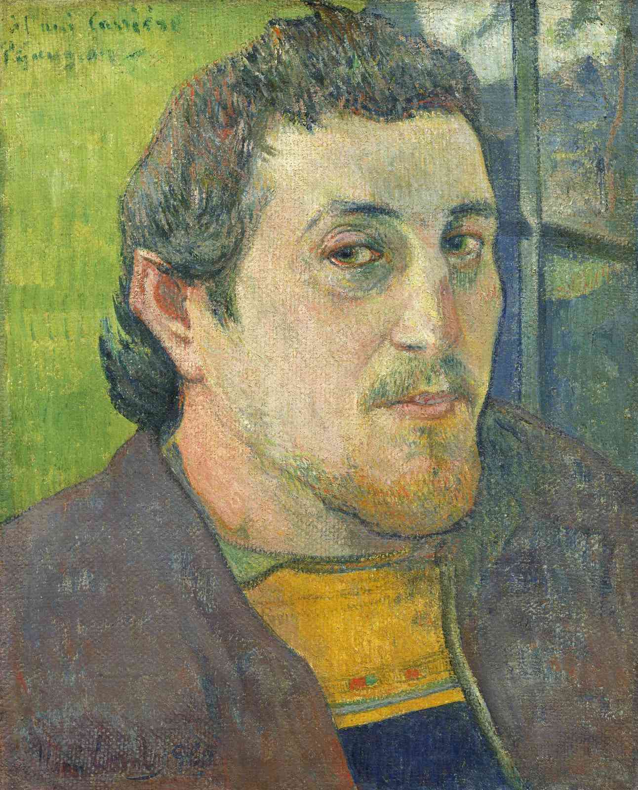 Gauguin Self-Portrait Wall Art - Post-Impressionist Art