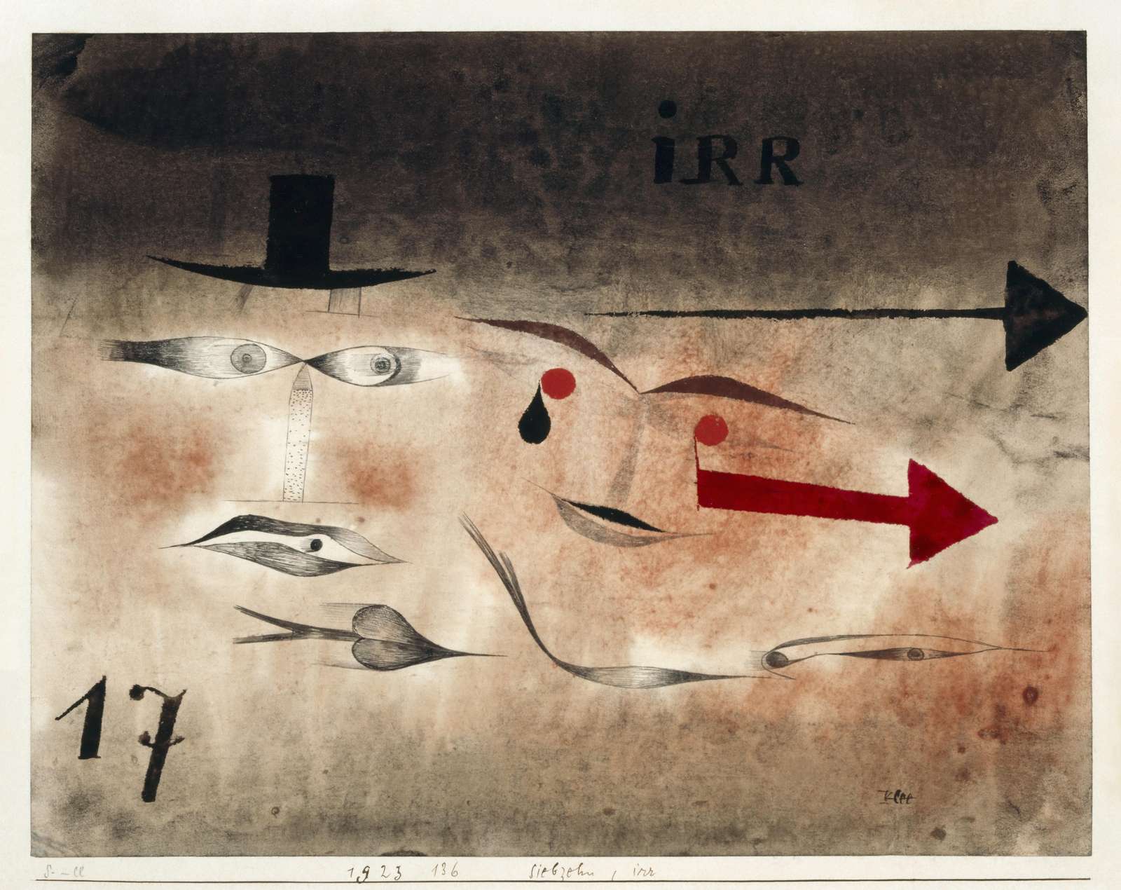 Surreal Eyes & Arrows Wall Art