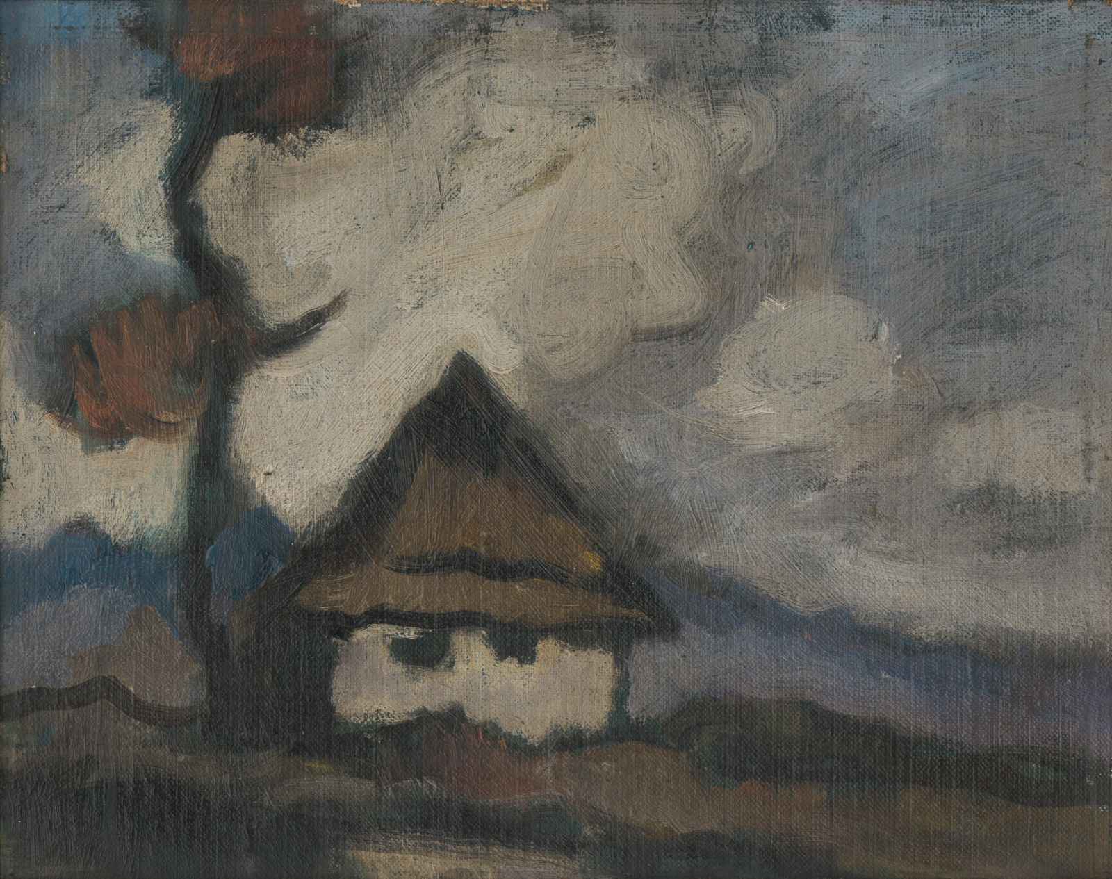 Atmospheric Landscape Cottage Wall Art