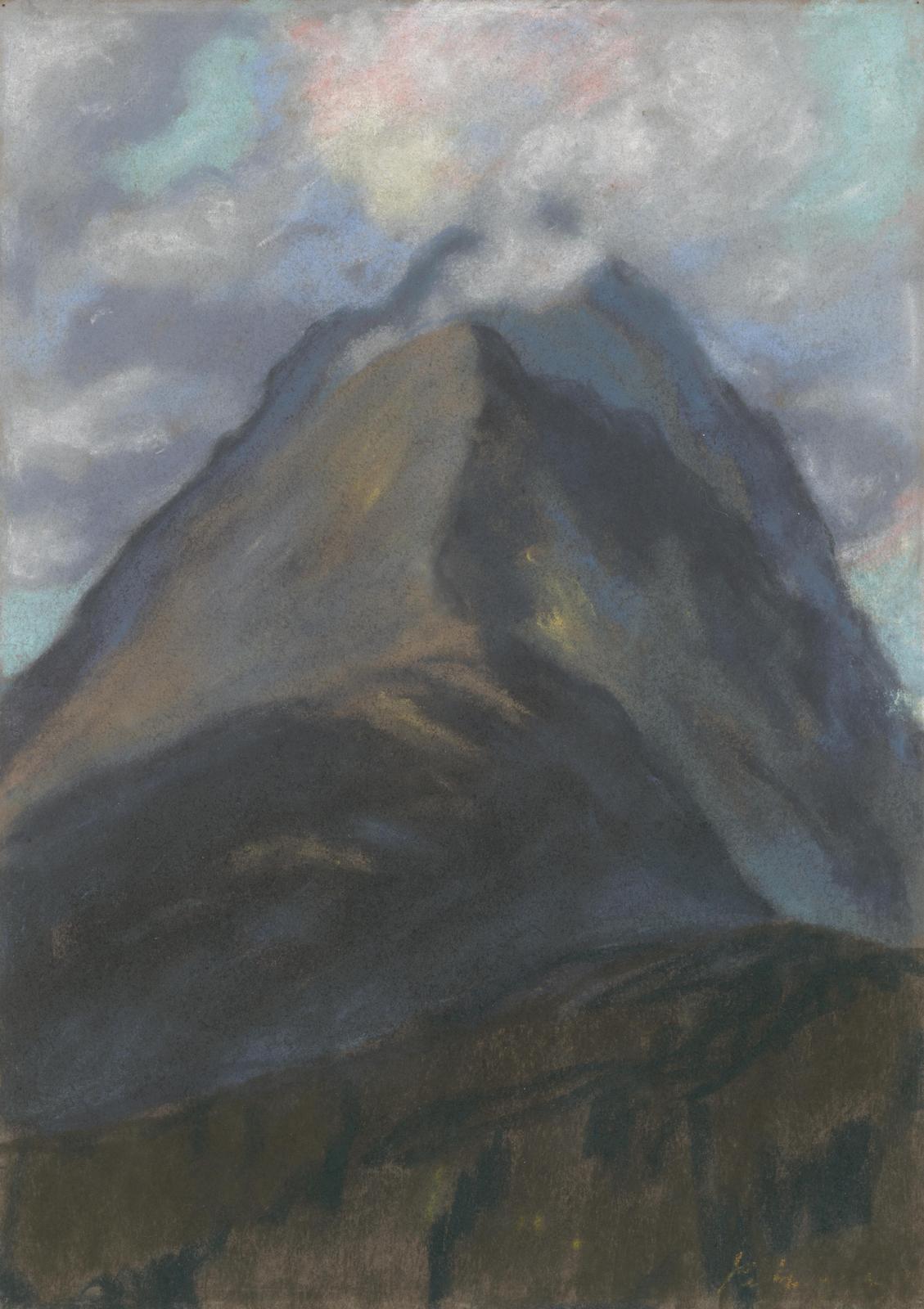 Dramatic Mountain Serenity Wall Art