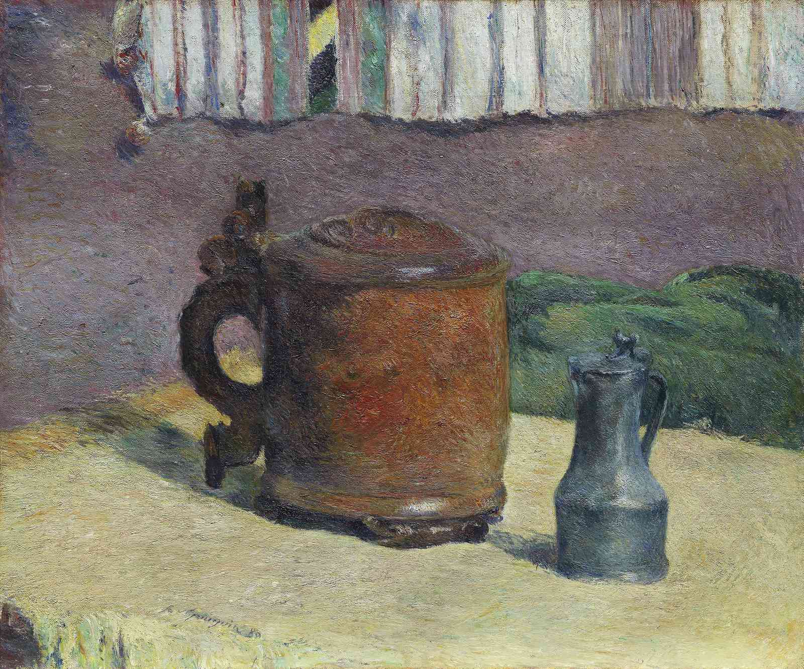 Rustic Still Life Clay Pitcher Wall Art