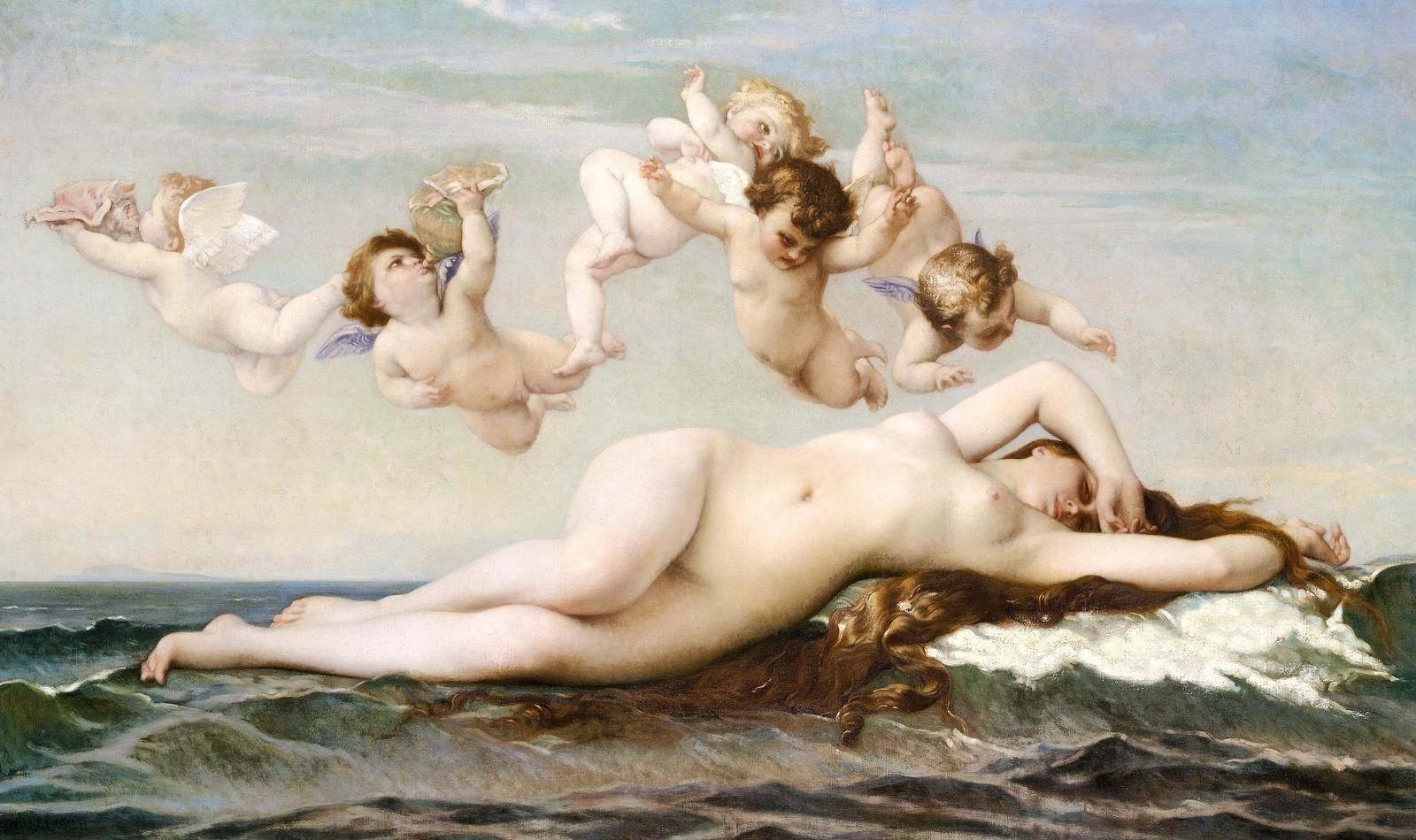 Venus and Cupids Classic Art Wall Art