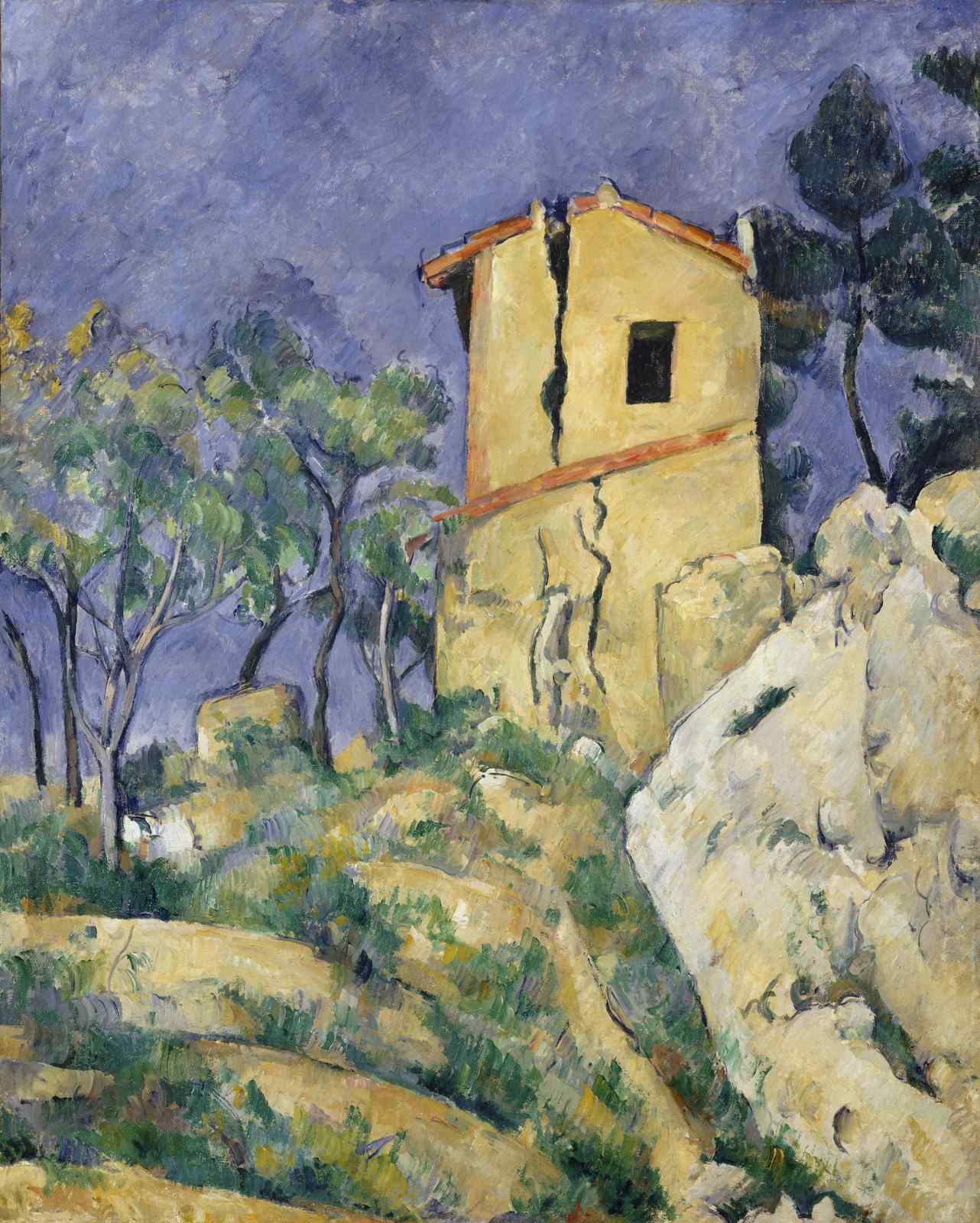 Impressionist Landscape House Wall Art