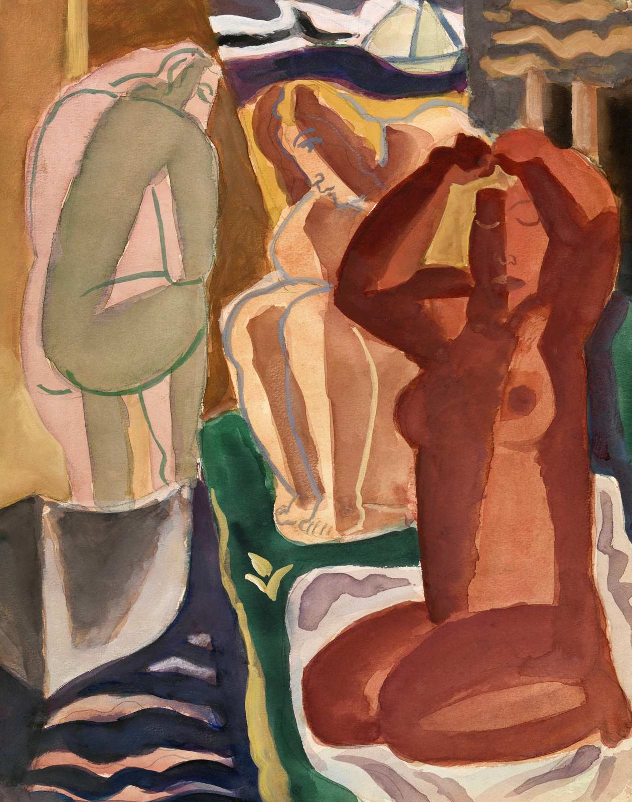 Nude Study Figures Wall Art