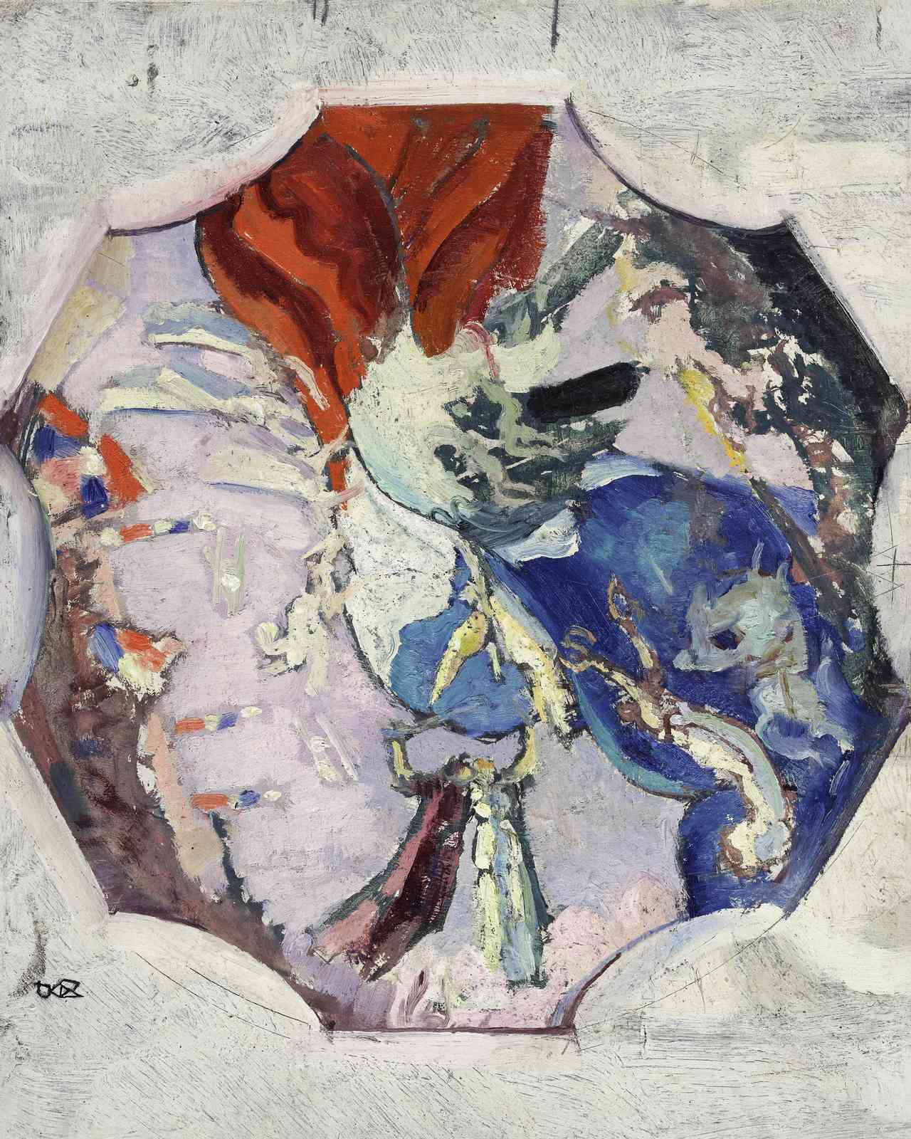 Abstract Expressionist Bouquet Wall Art