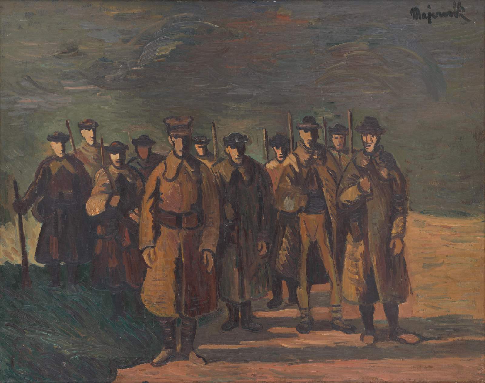Majestic Soldiers Marching Wall Art