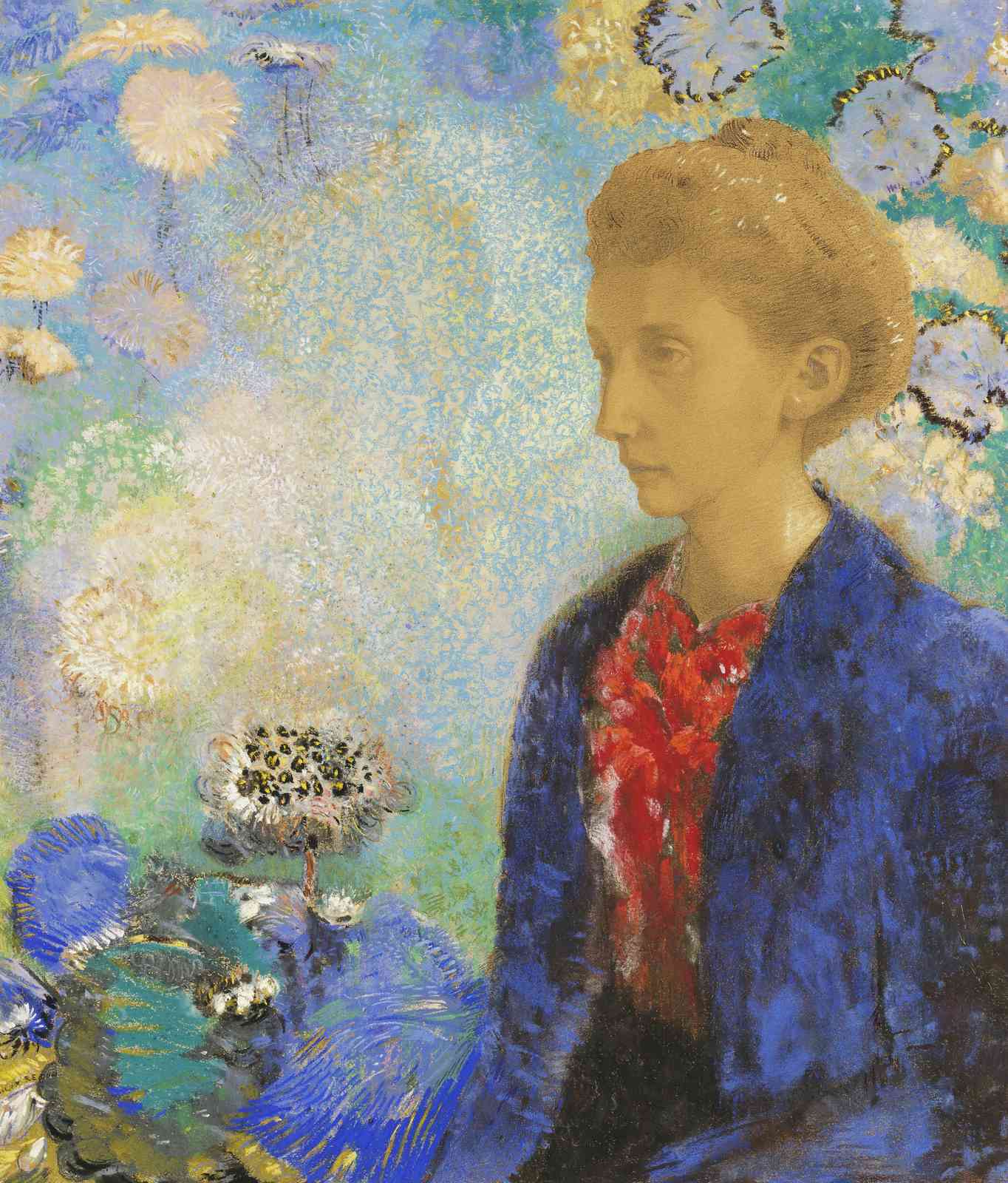 Enchanting Portrait & Floral Dreams Wall Art