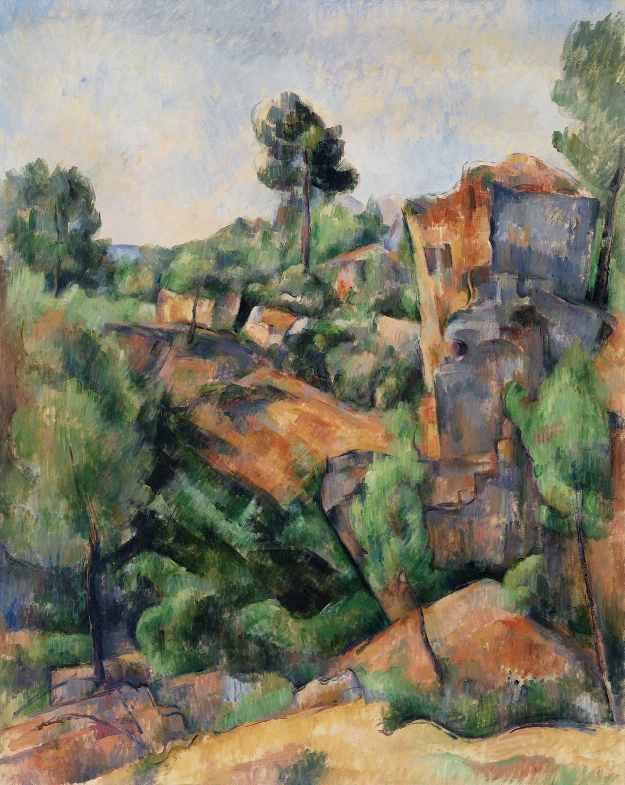 Provence Landscape Painting Wall Art