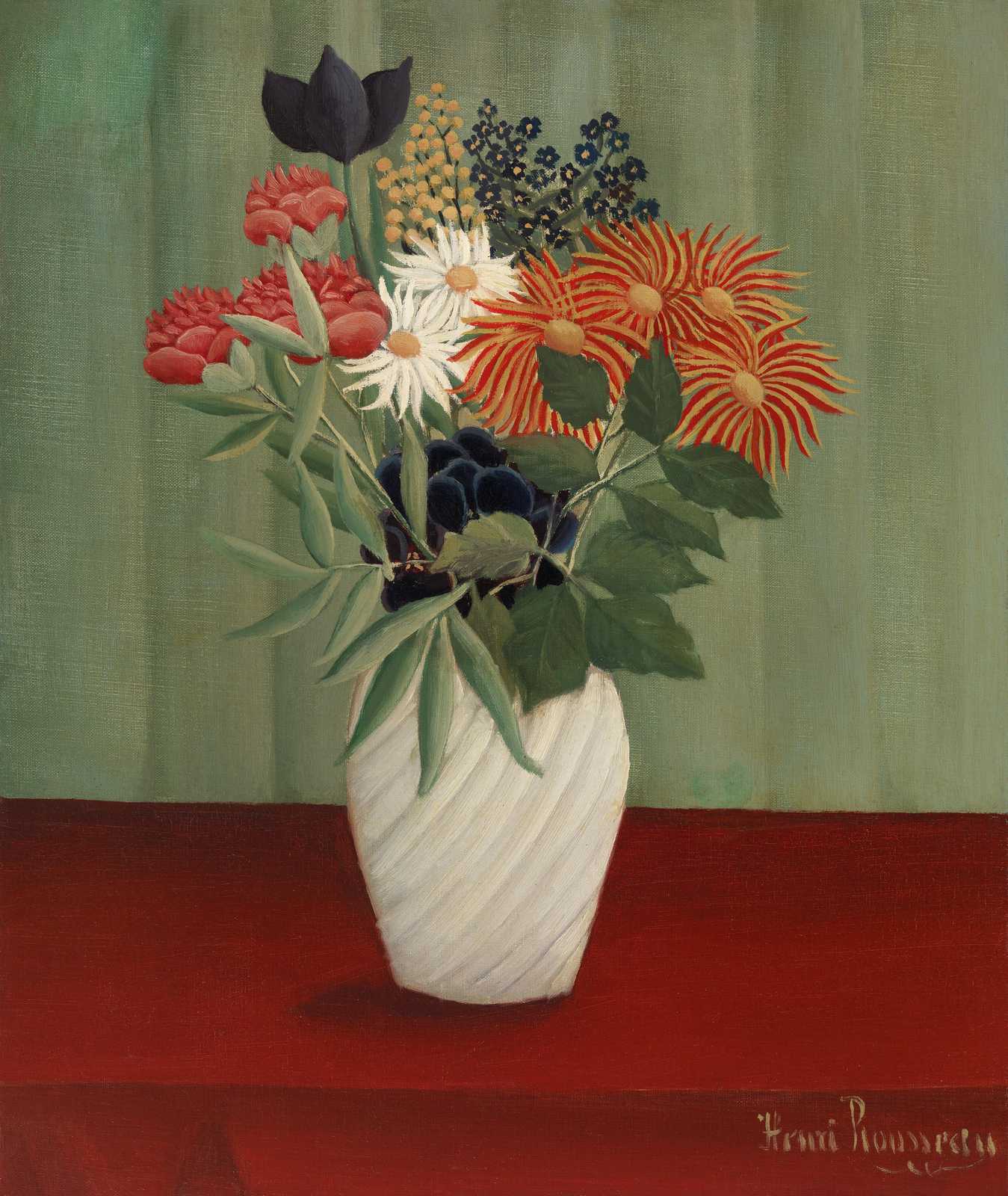 Vibrant Floral Still Life Wall Art