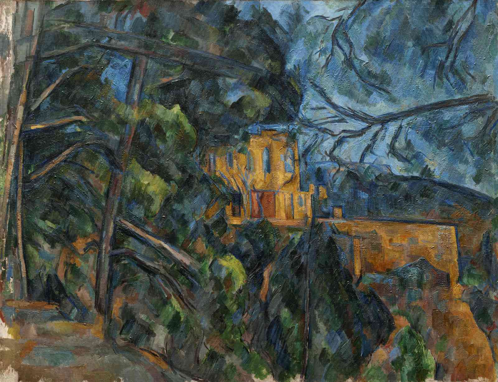 Impressionist Landscape House Wall Art