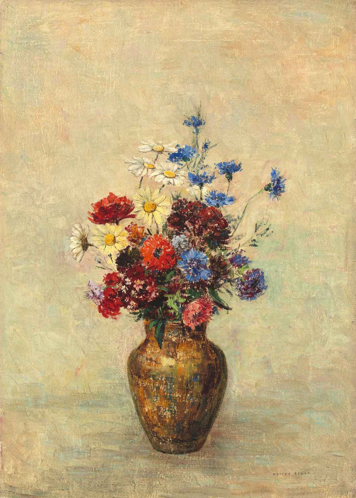 Vibrant Wildflower Bouquet Wall Art