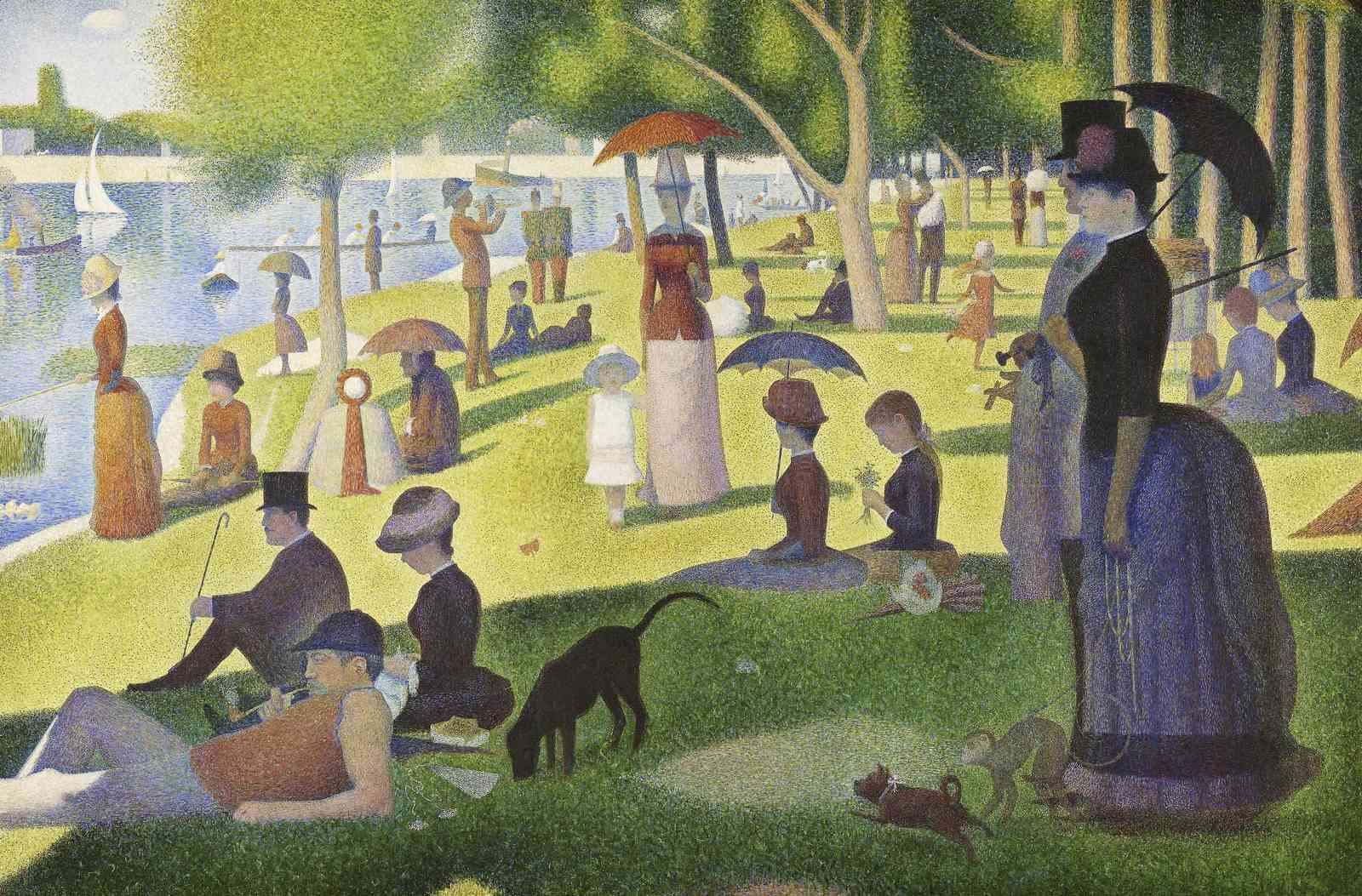 A Sunday Afternoon Impressionist Wall Art