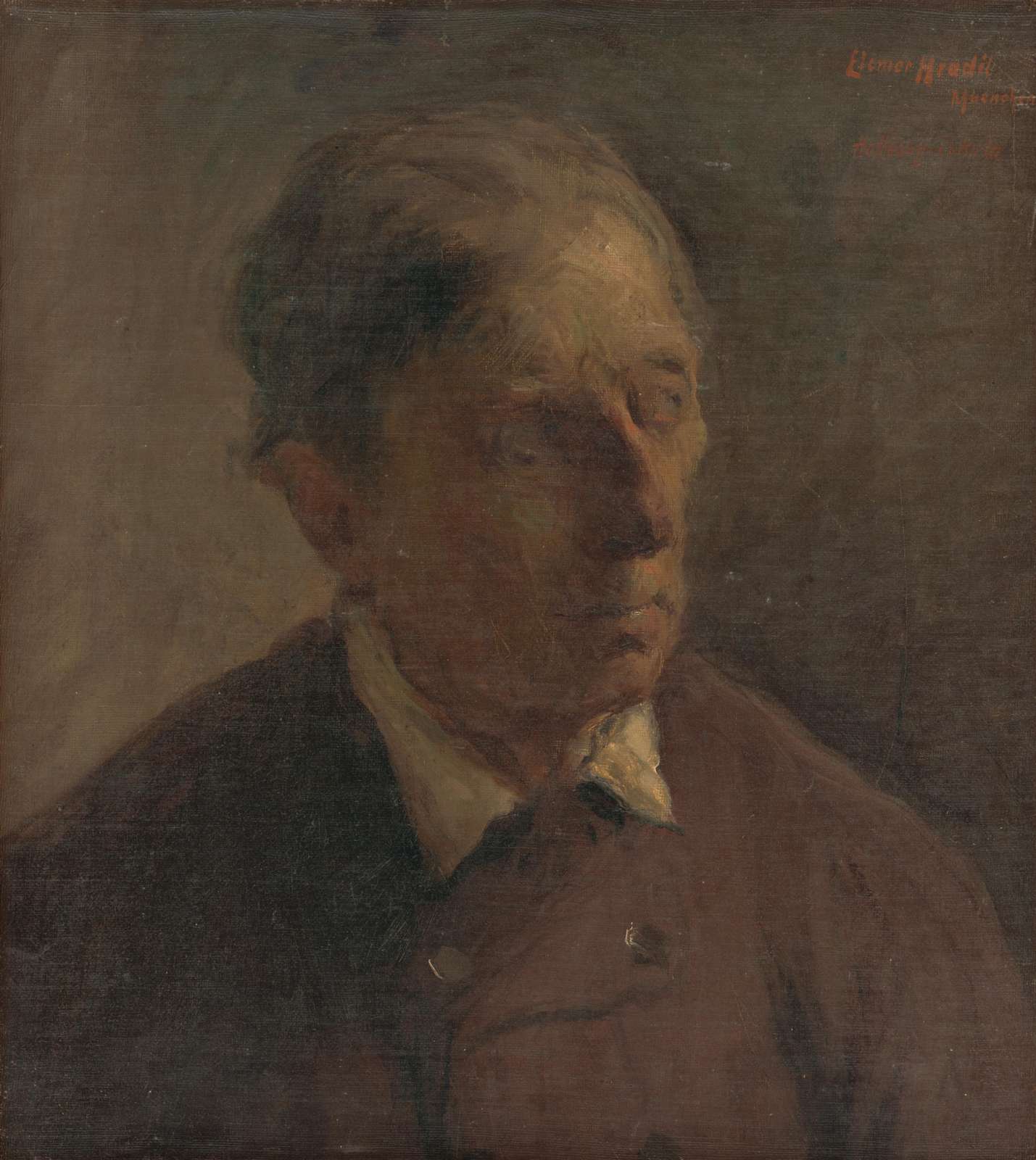Classic Portrait of an Elder Gentleman Wall Art