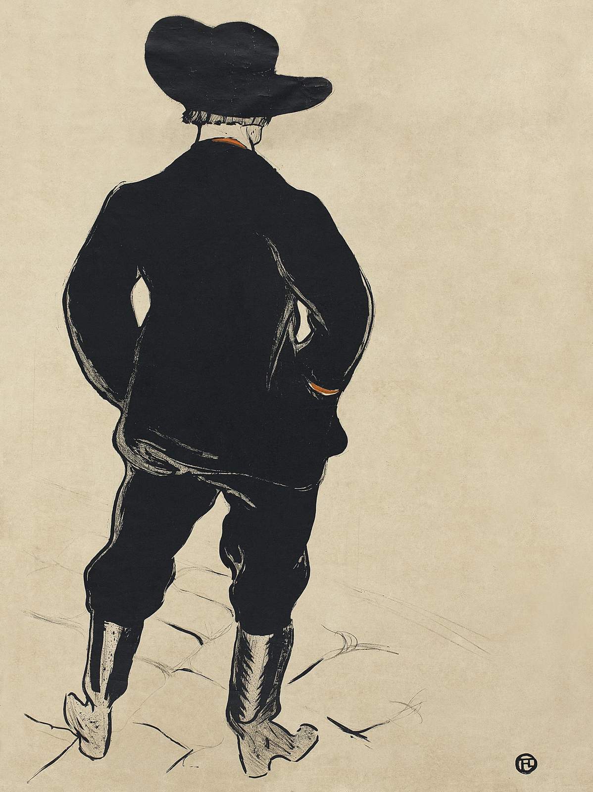 Vintage Gentleman in Hat Wall Art