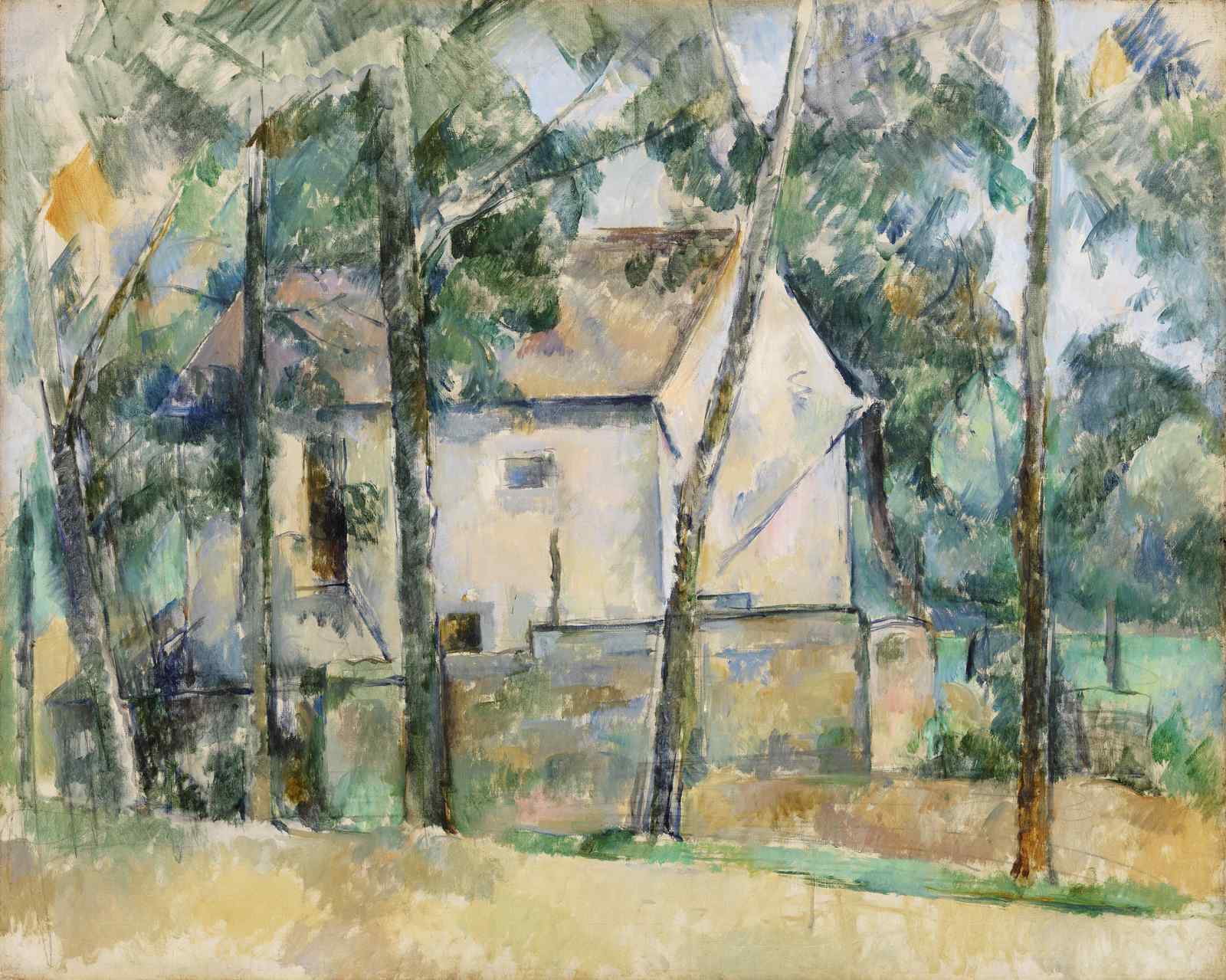 Impressionist Landscape House Wall Art