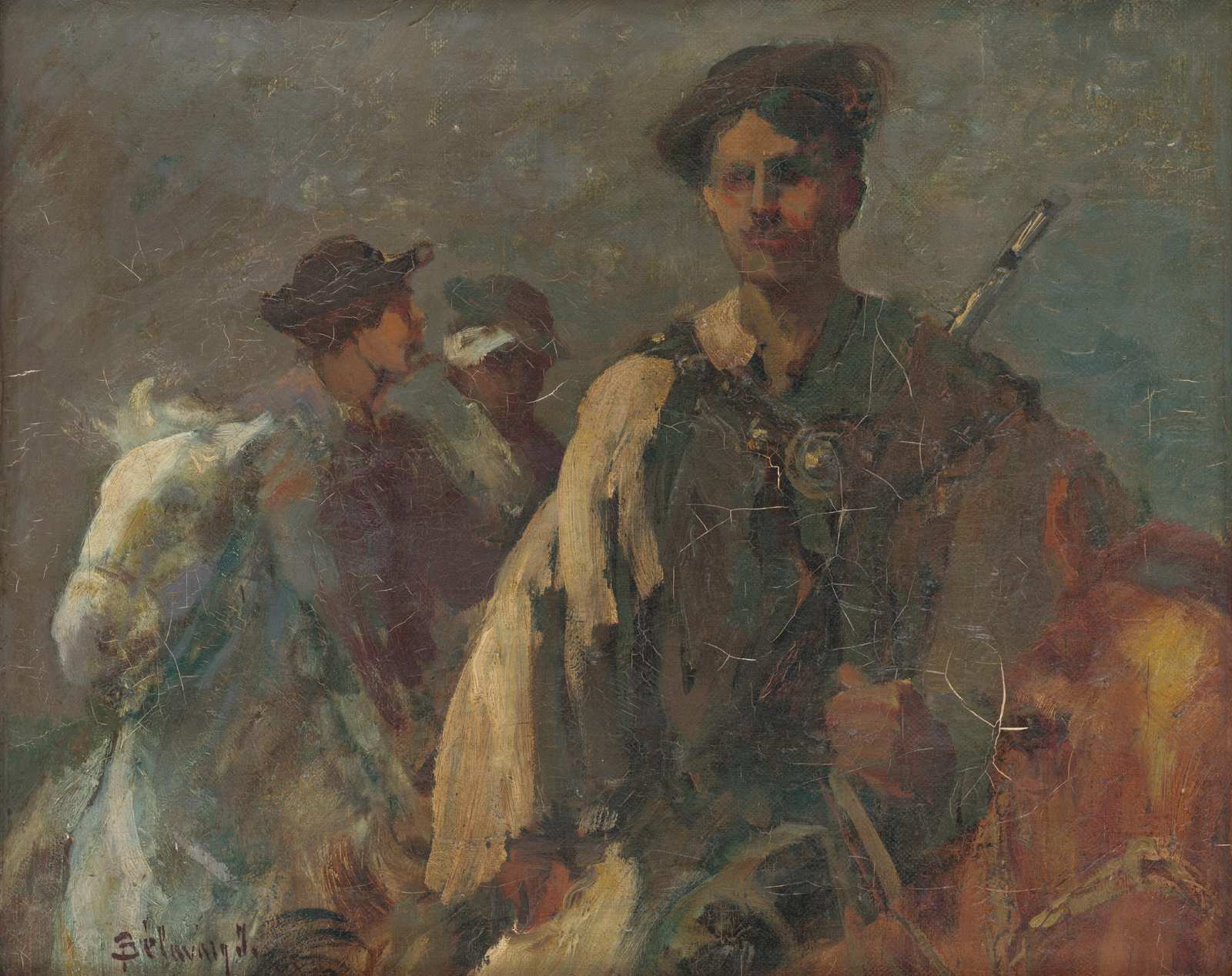 Historic Figures Study Wall Art