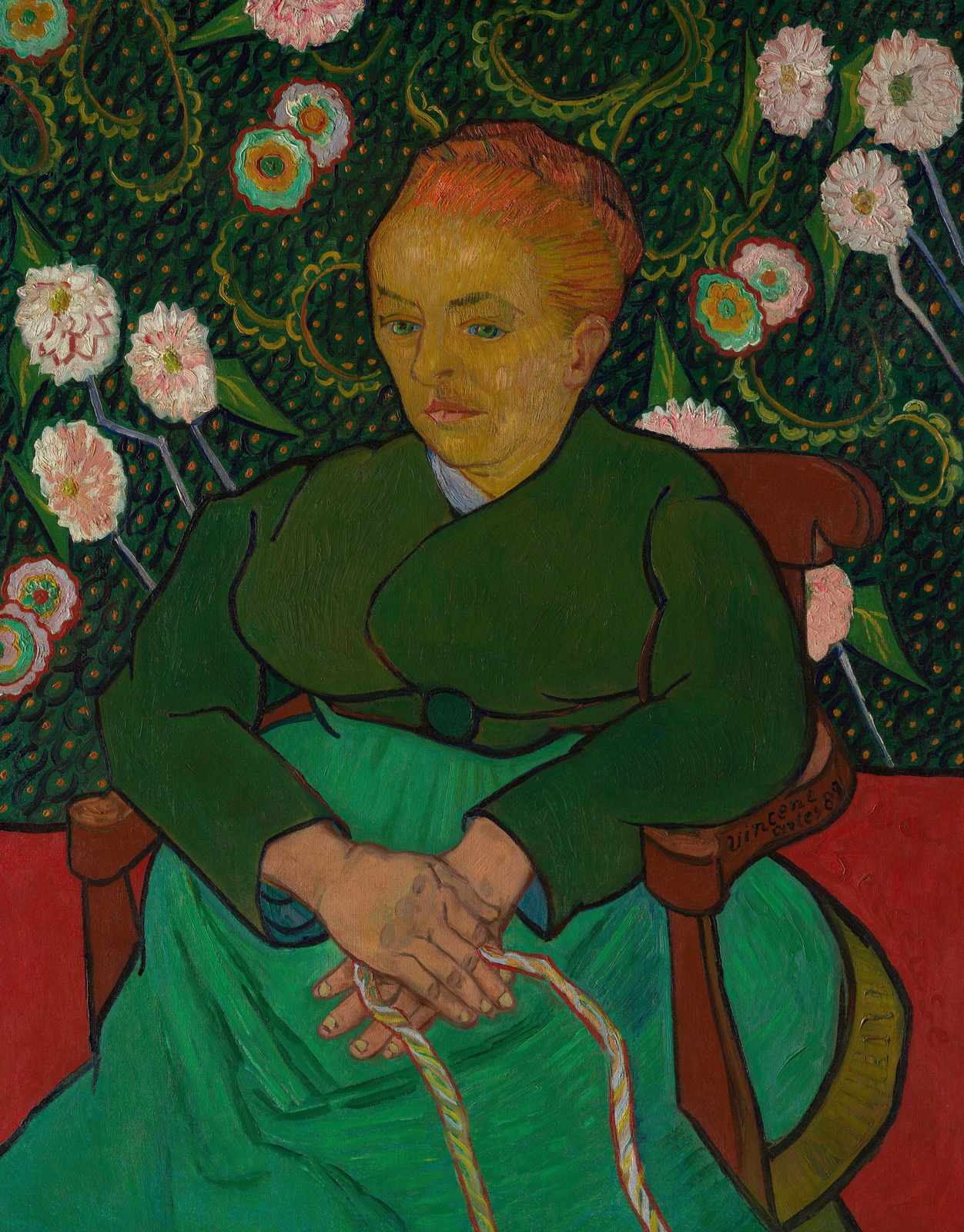 Van Gogh Portrait of a Woman Wall Art