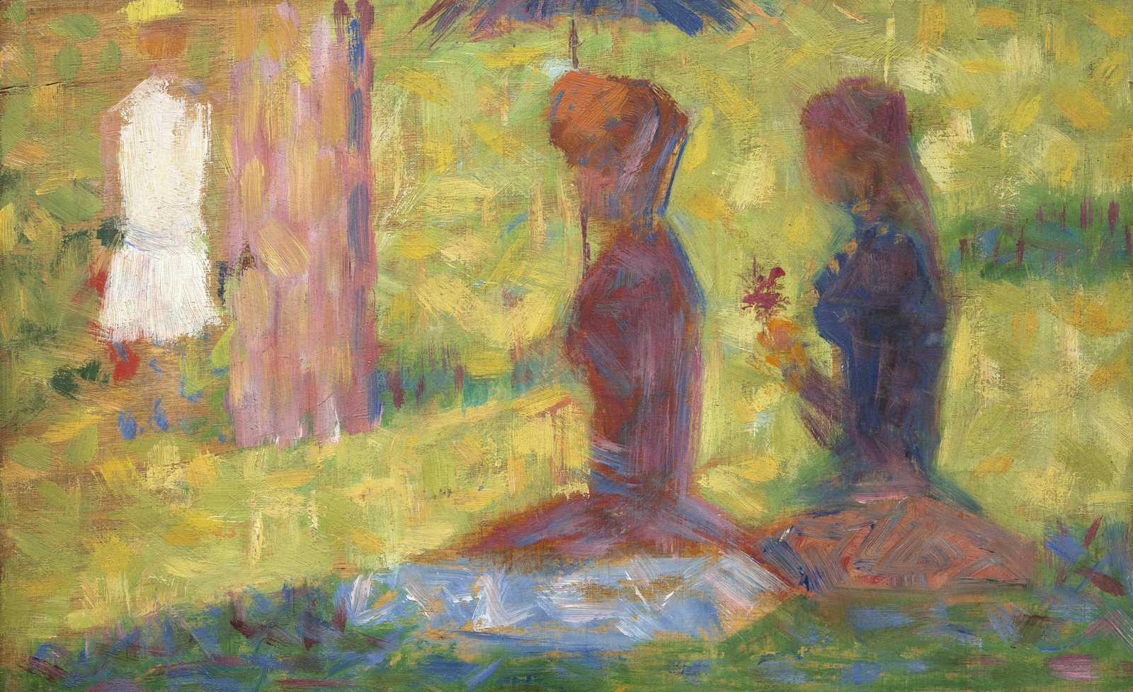 Impressionist Picnic Scene Wall Art