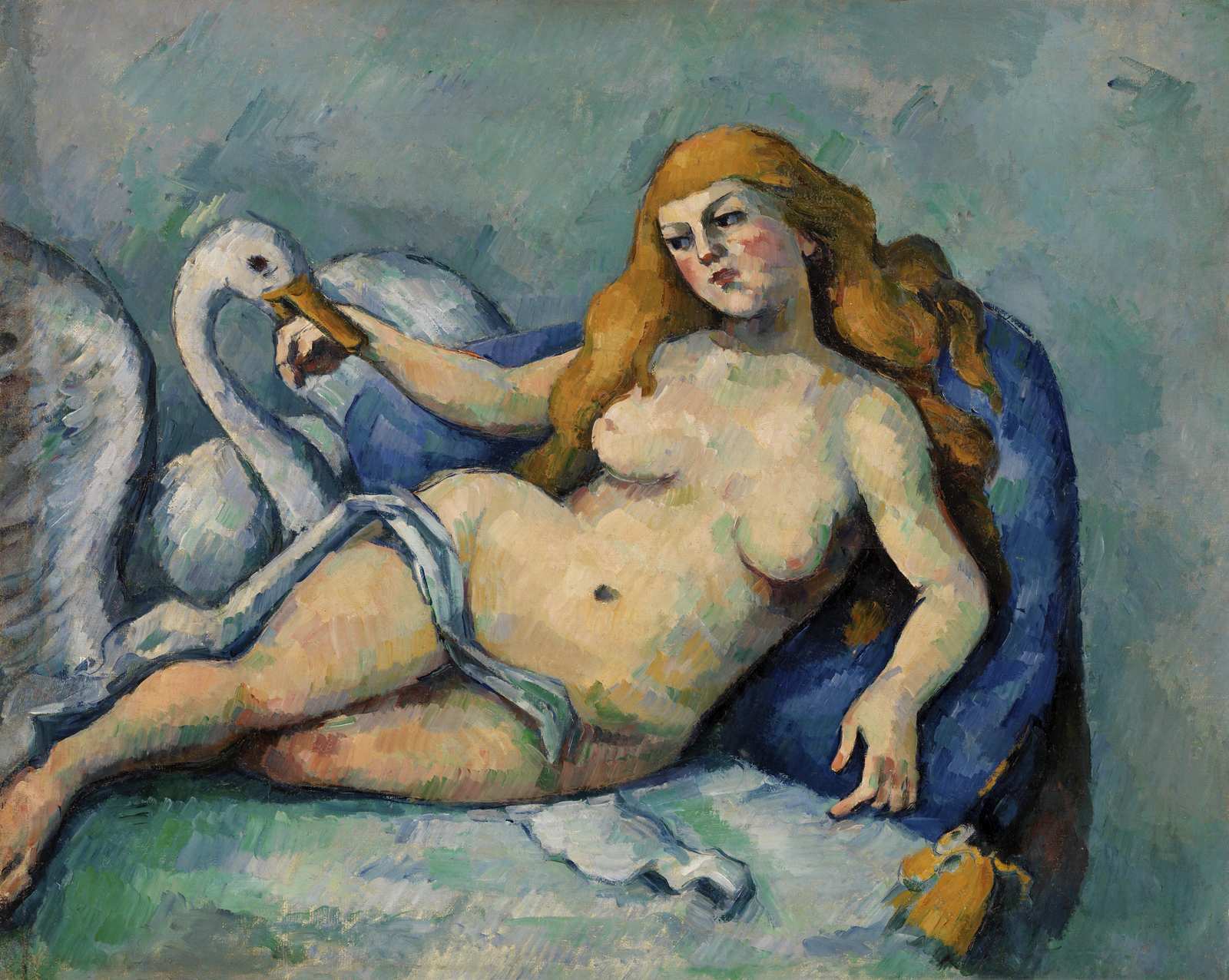 The Abduction of Europa by Cézanne Wall Art