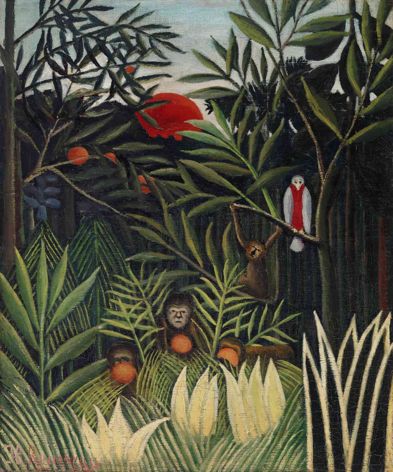 Enchanting Jungle Scene Wall Art