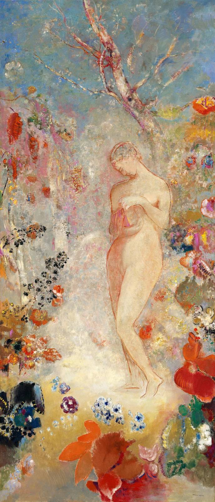 Ethereal Garden Nude Wall Art