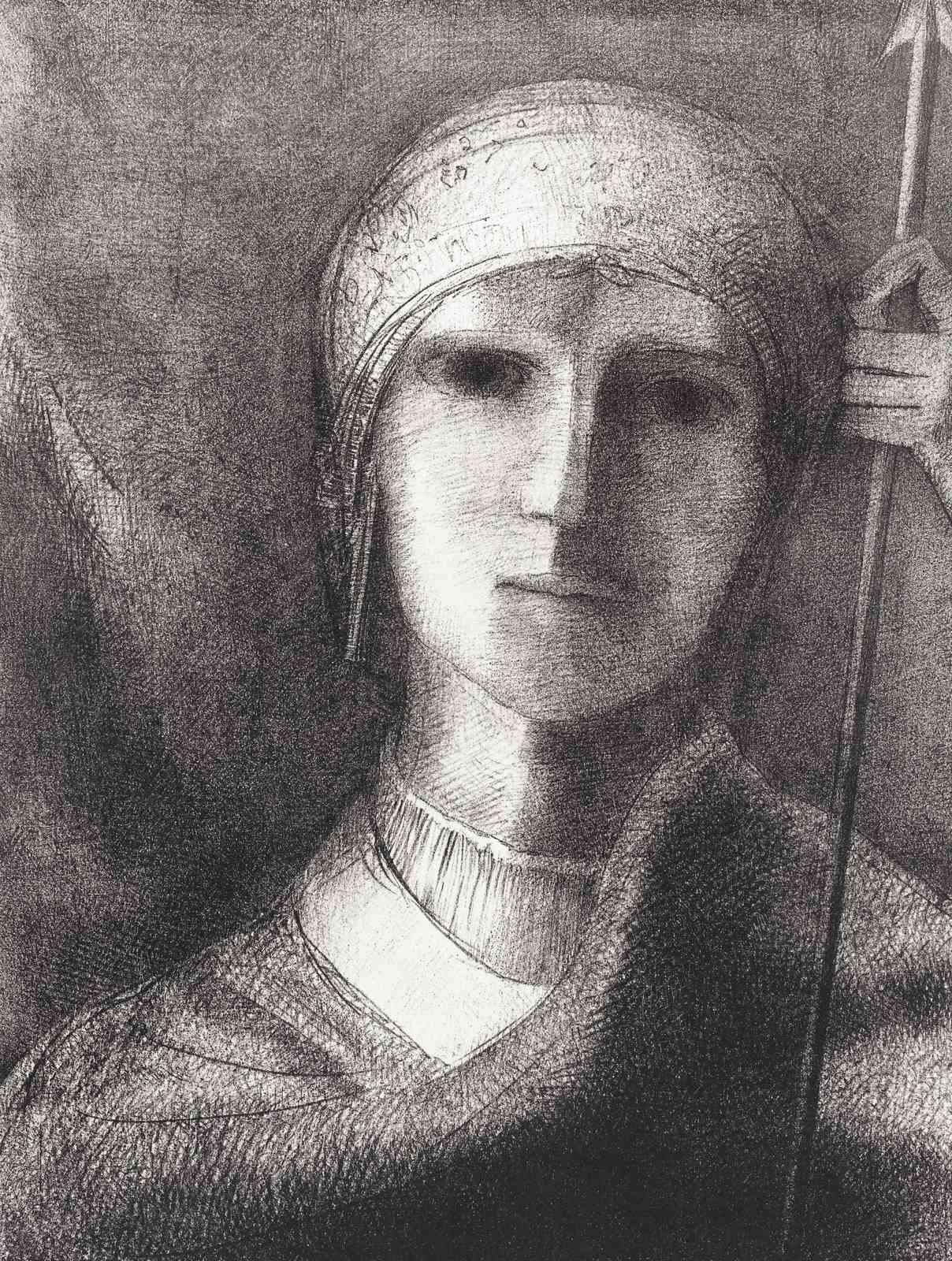 Medieval Warrior Portrait Wall Art