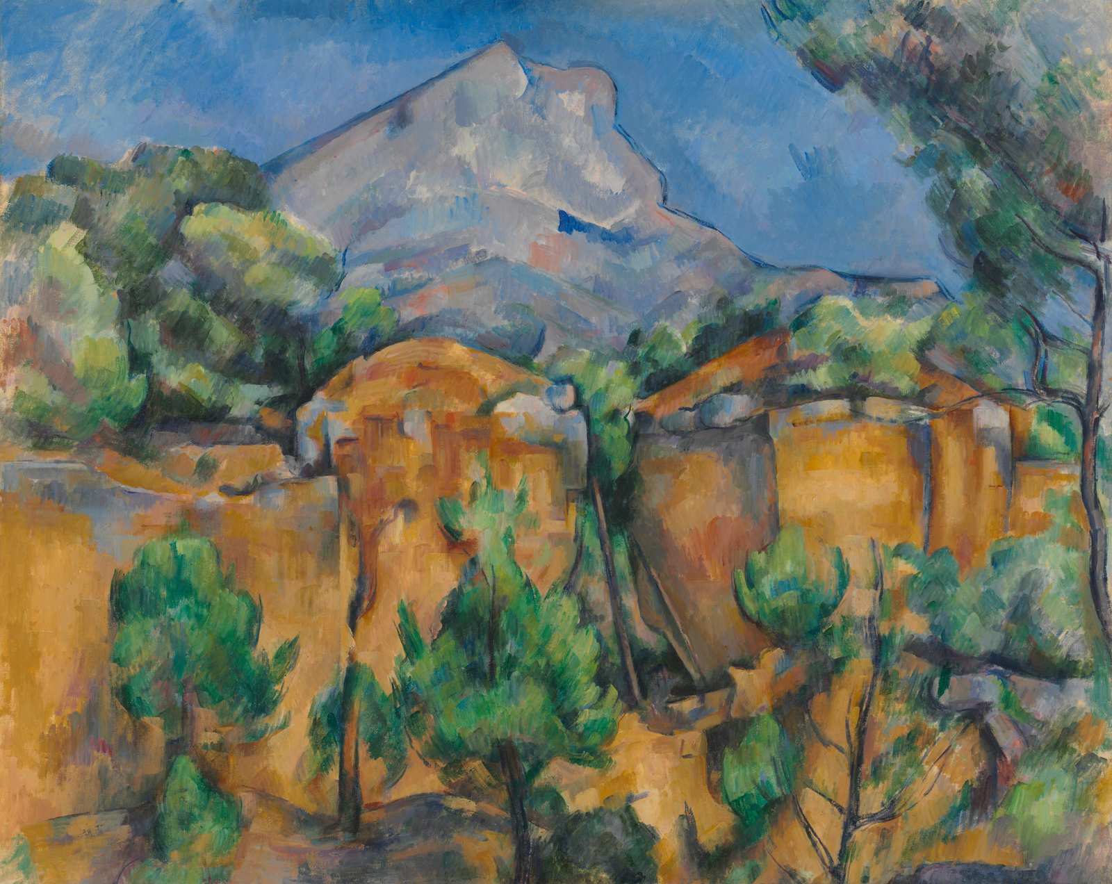 Cezanne Mont Sainte-Victoire Wall Art