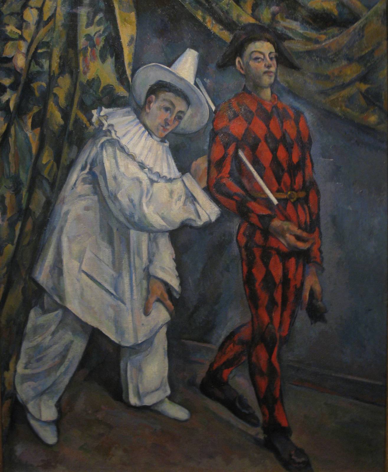 Harlequin and Pierrot Art Wall Art
