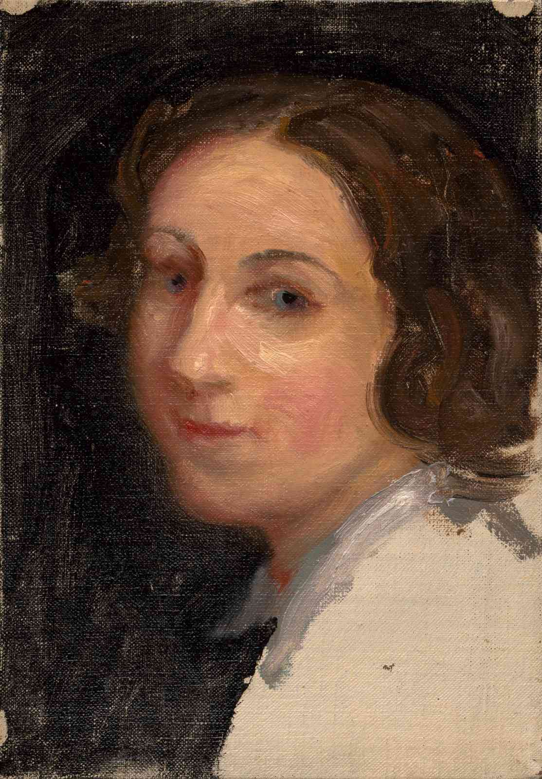 Elegant Portrait of a Woman Wall Art