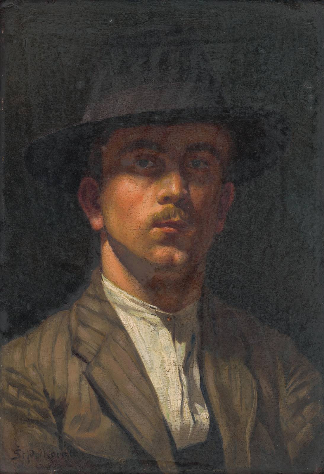 Classic Gentleman Portrait Wall Art