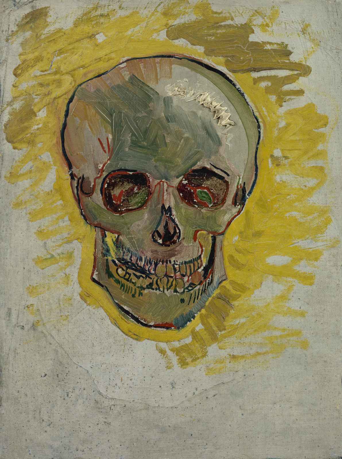 Van Gogh Skull Art - Expressive & Bold Wall Art