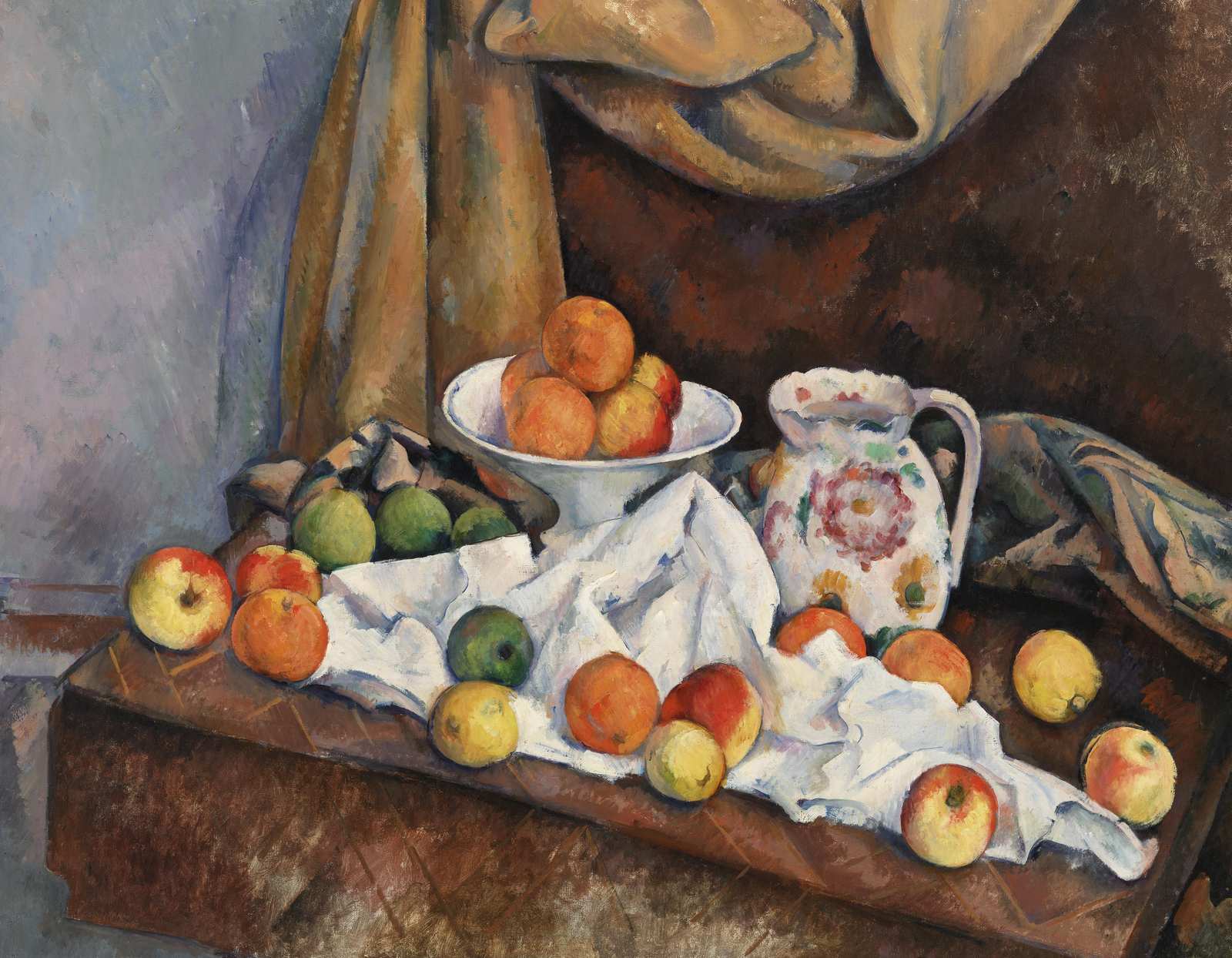 Still Life with Fruit Apples Wall Art