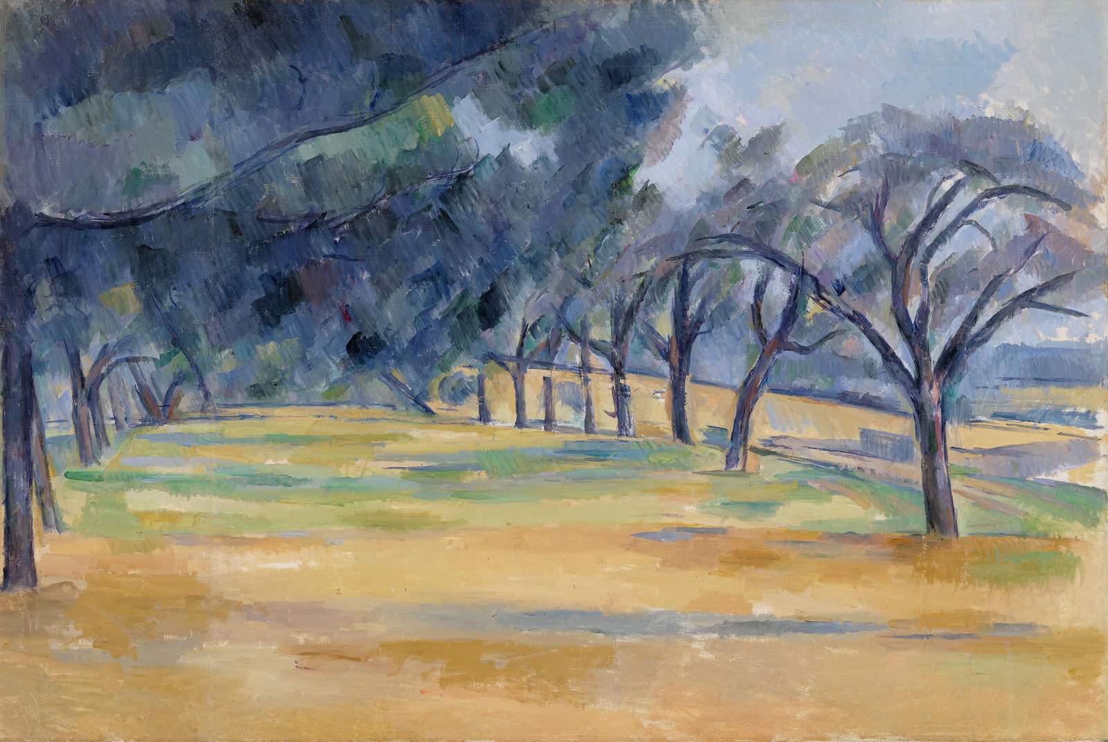 Impressionist Landscape Trees Wall Art