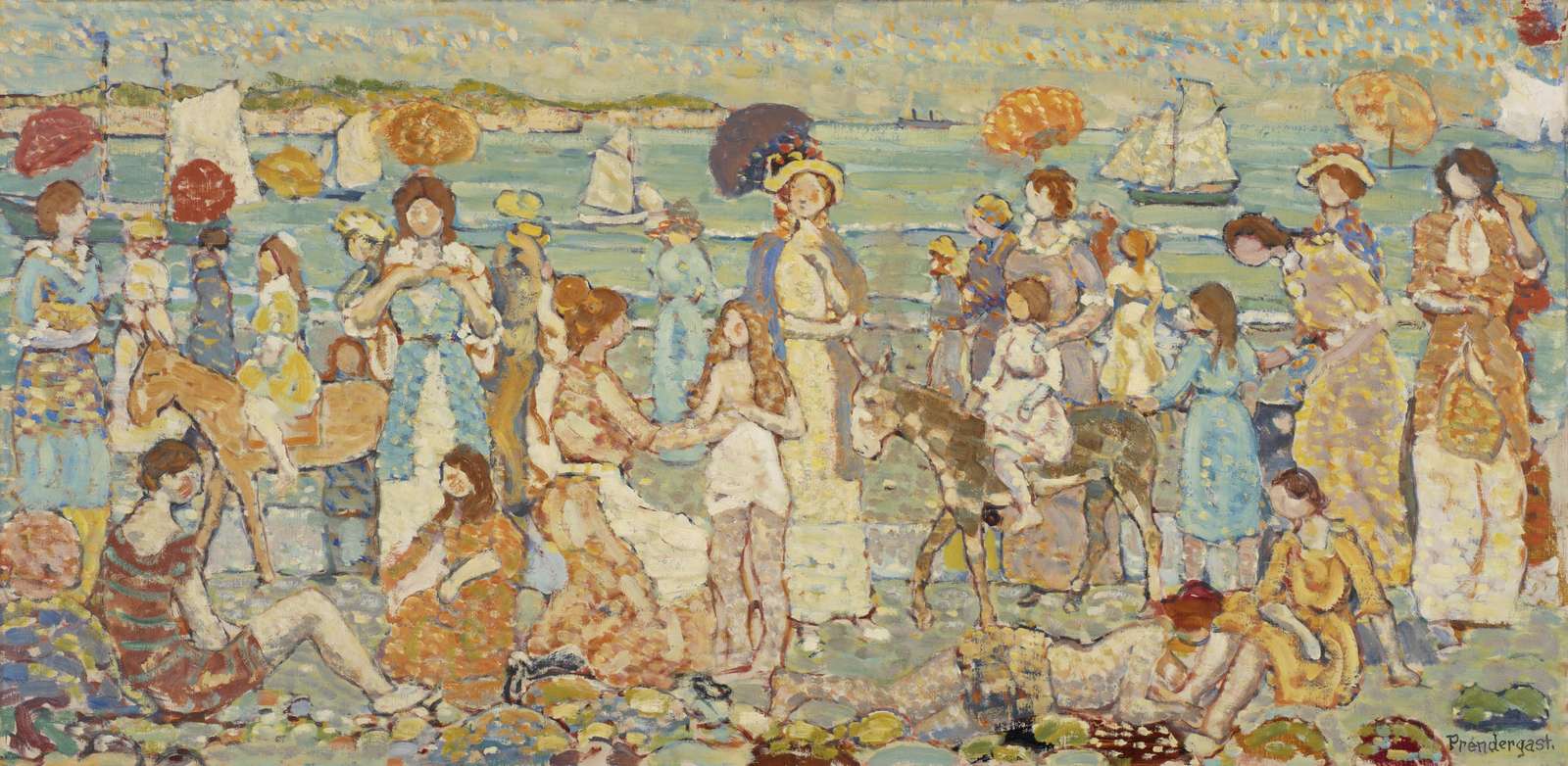 Vintage Seaside Gathering Wall Art