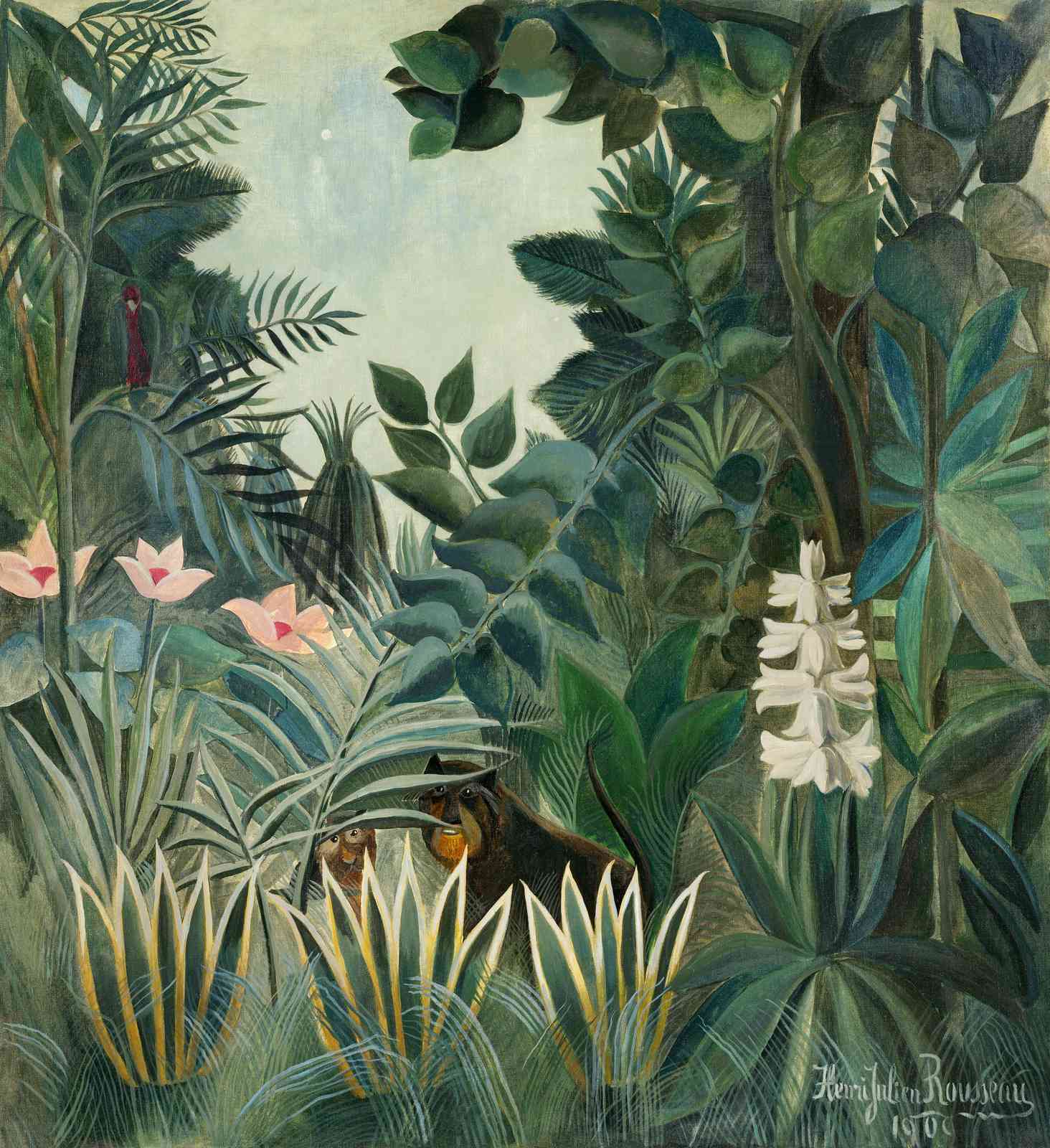Enchanting Jungle Scene Wall Art