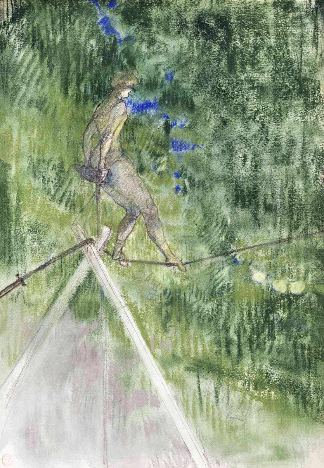 Tightrope Walker Serenity Wall Art