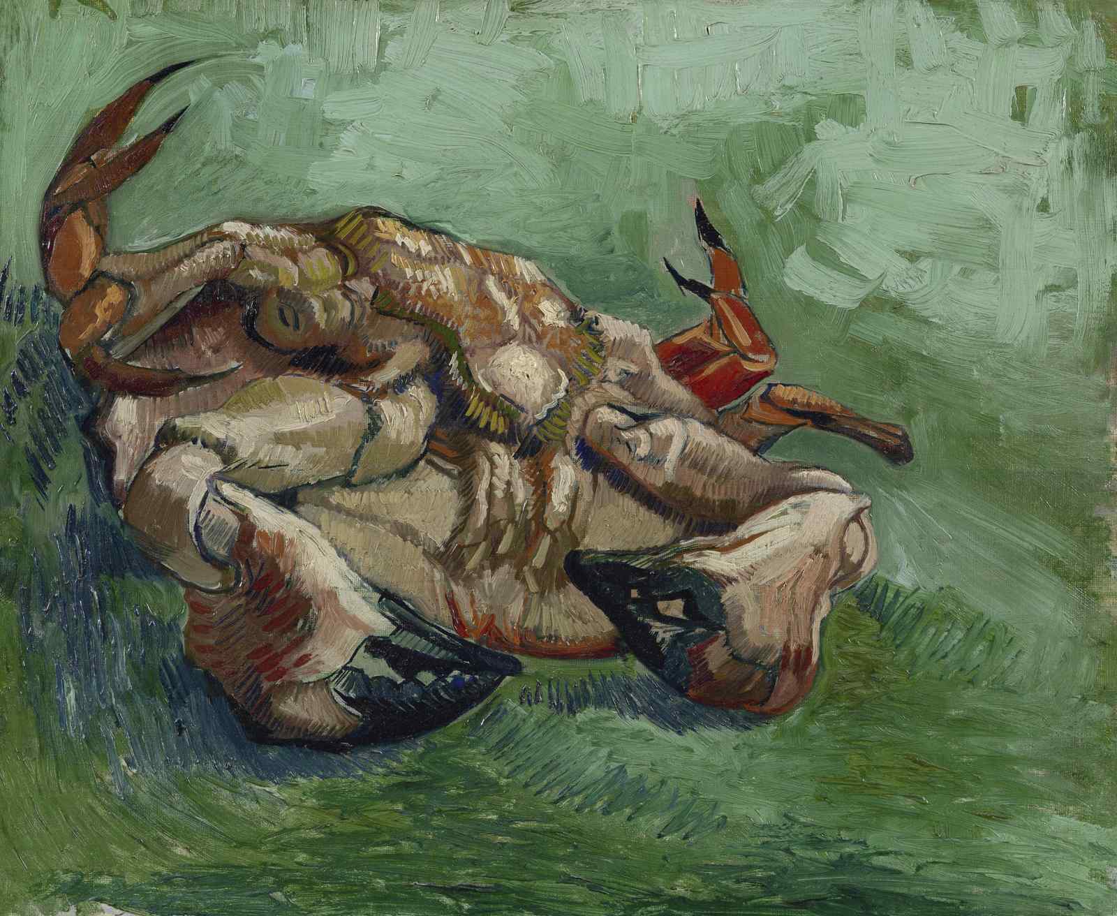 Van Gogh Crab Still Life Wall Art