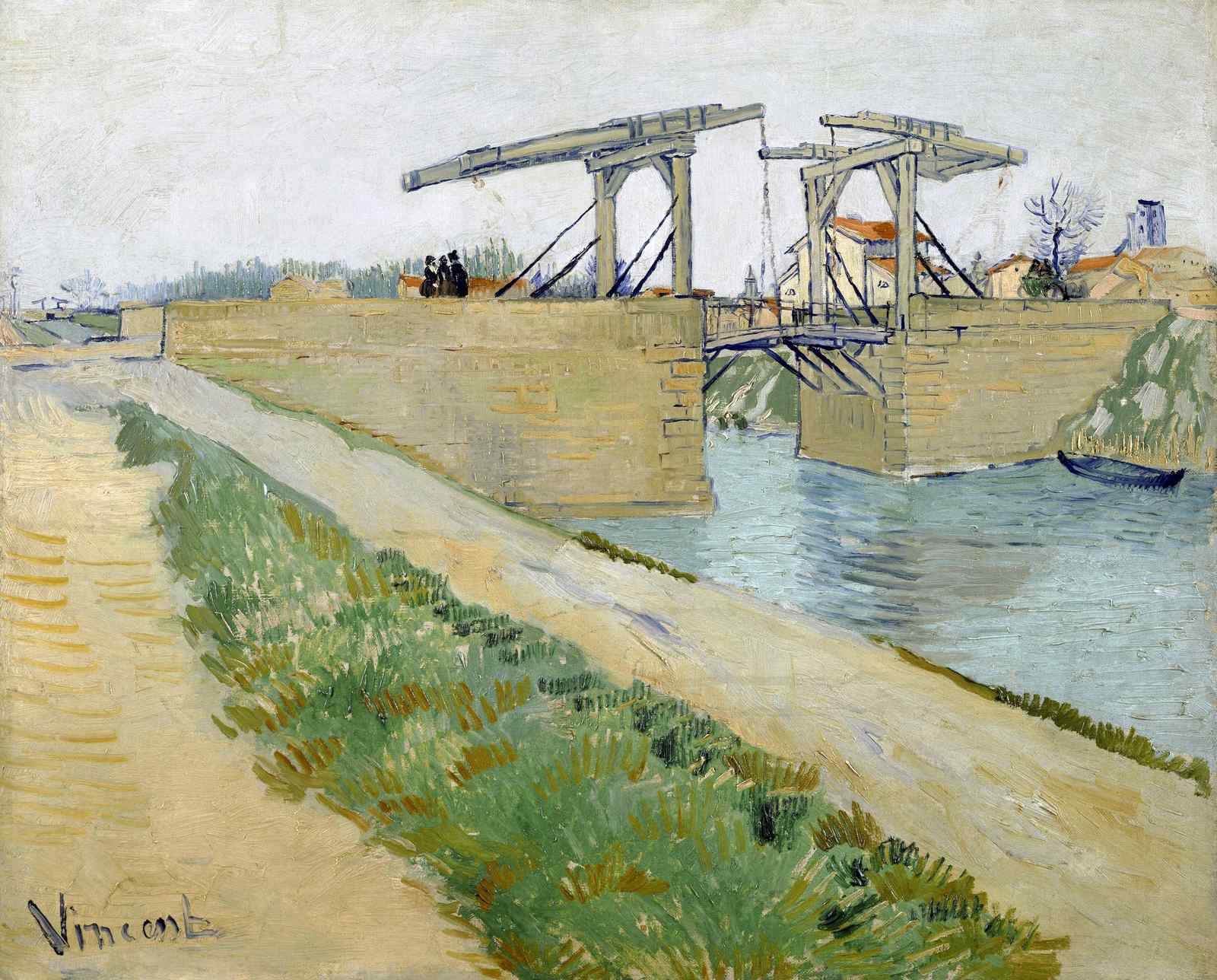 Van Gogh Bridge Landscape Wall Art