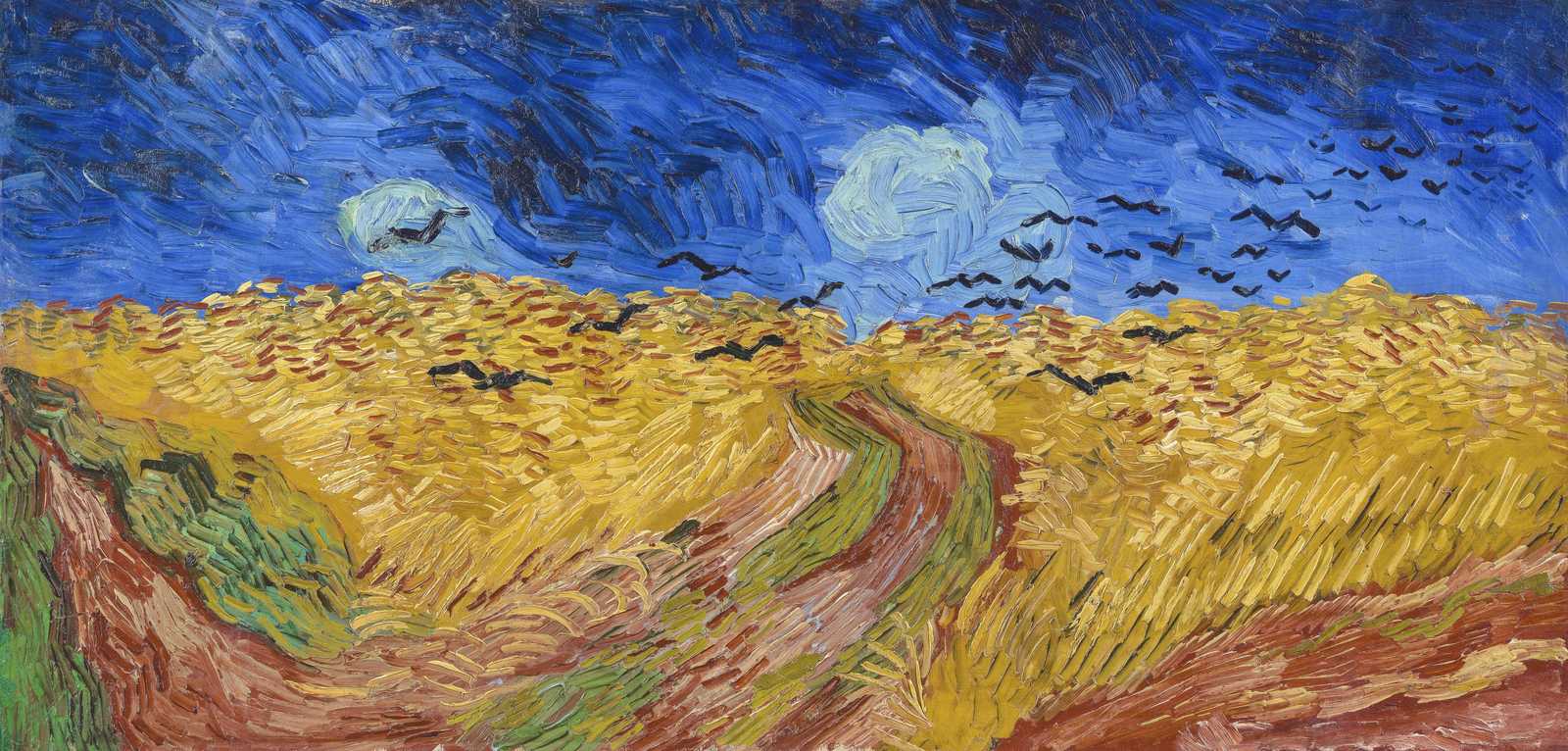 Van Gogh Wheatfield with Crows Wall Art