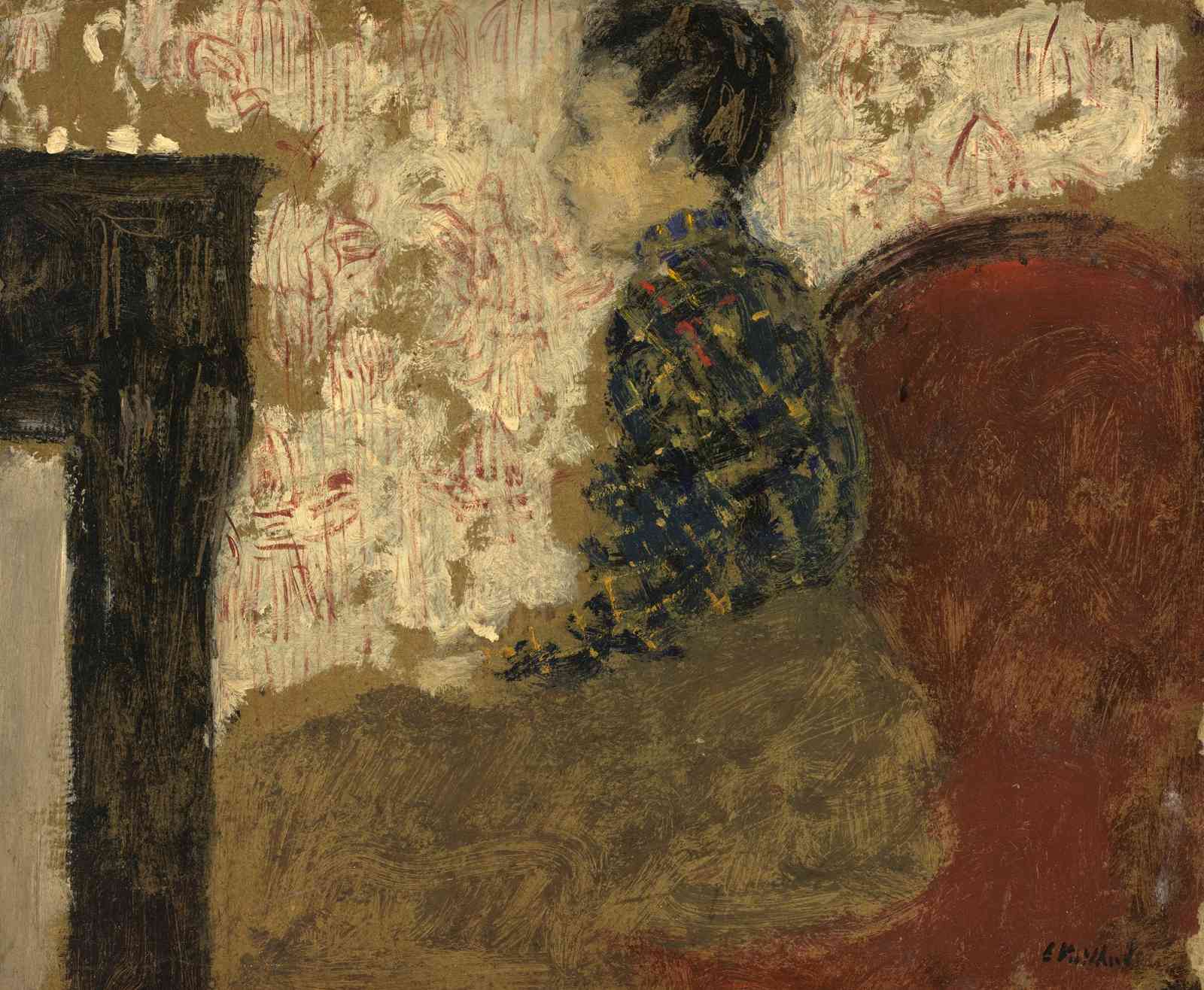 Figure in Interior Wall Art