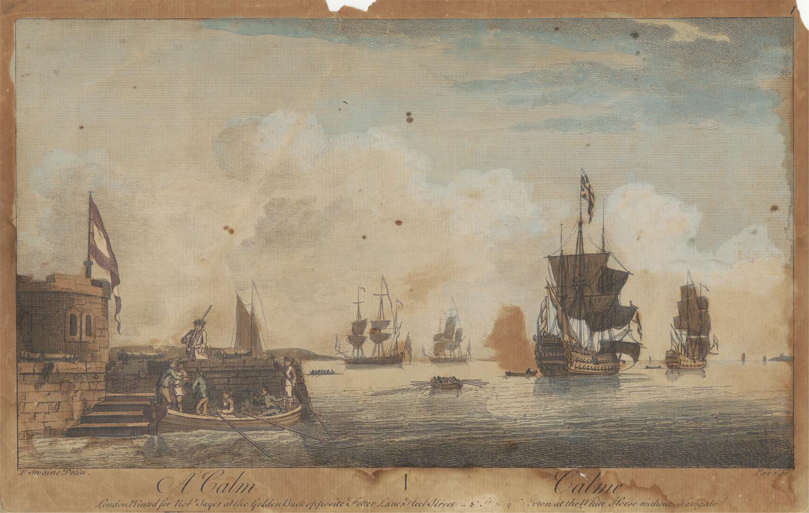 Historic Maritime Scene Wall Art