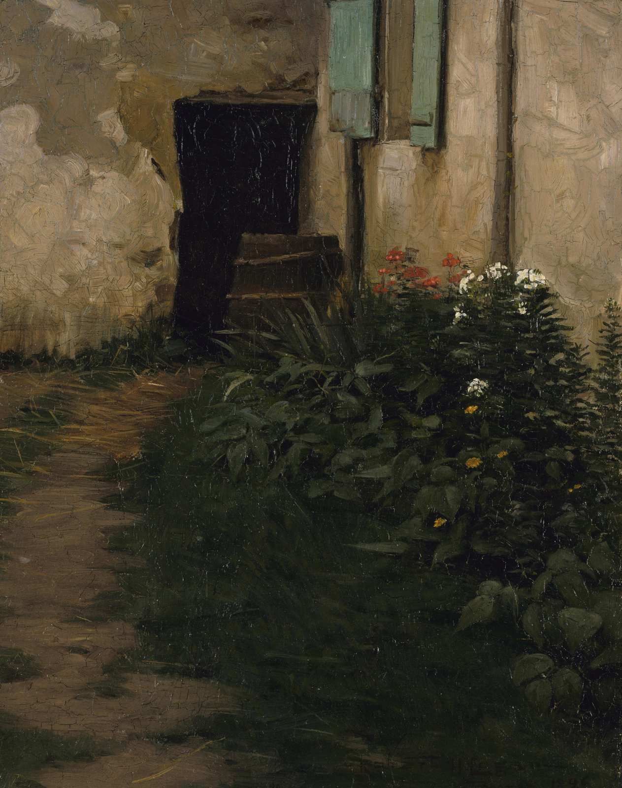 Rustic Charm Garden Path Wall Art