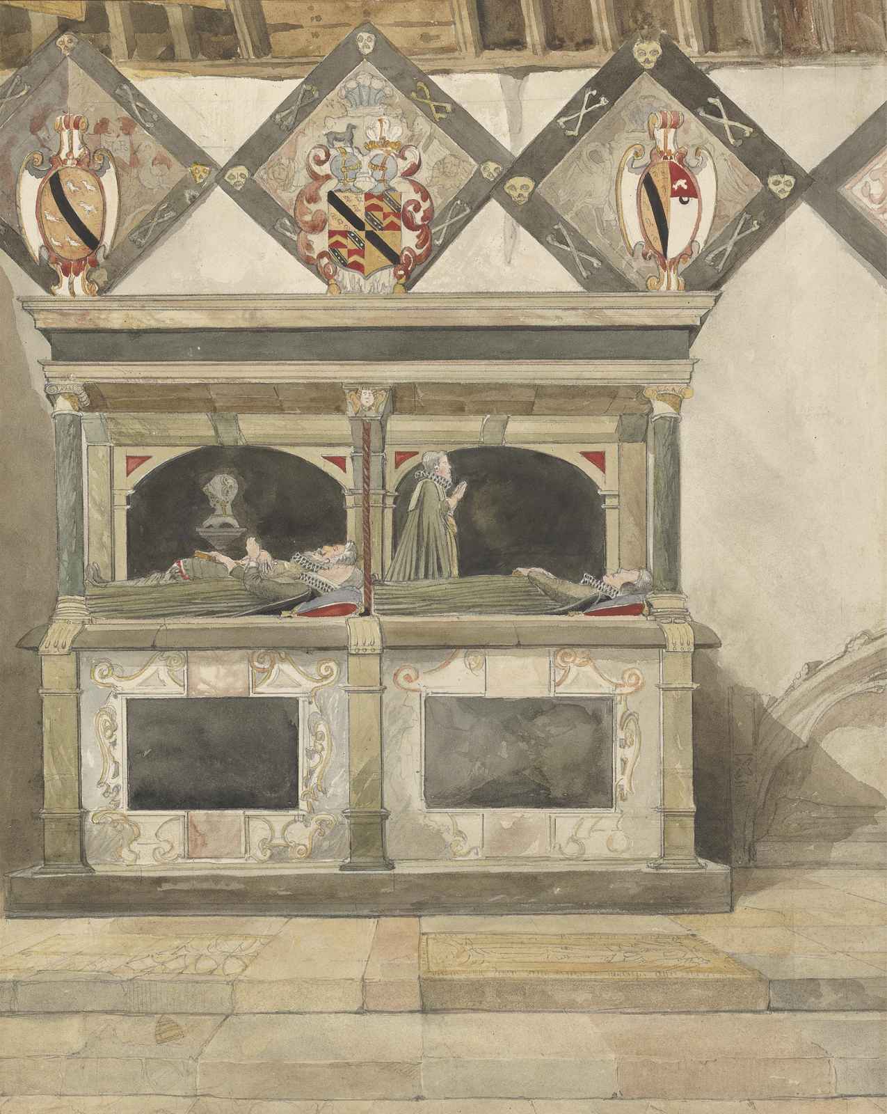 Historical Monument Tomb Renaissance Wall Art