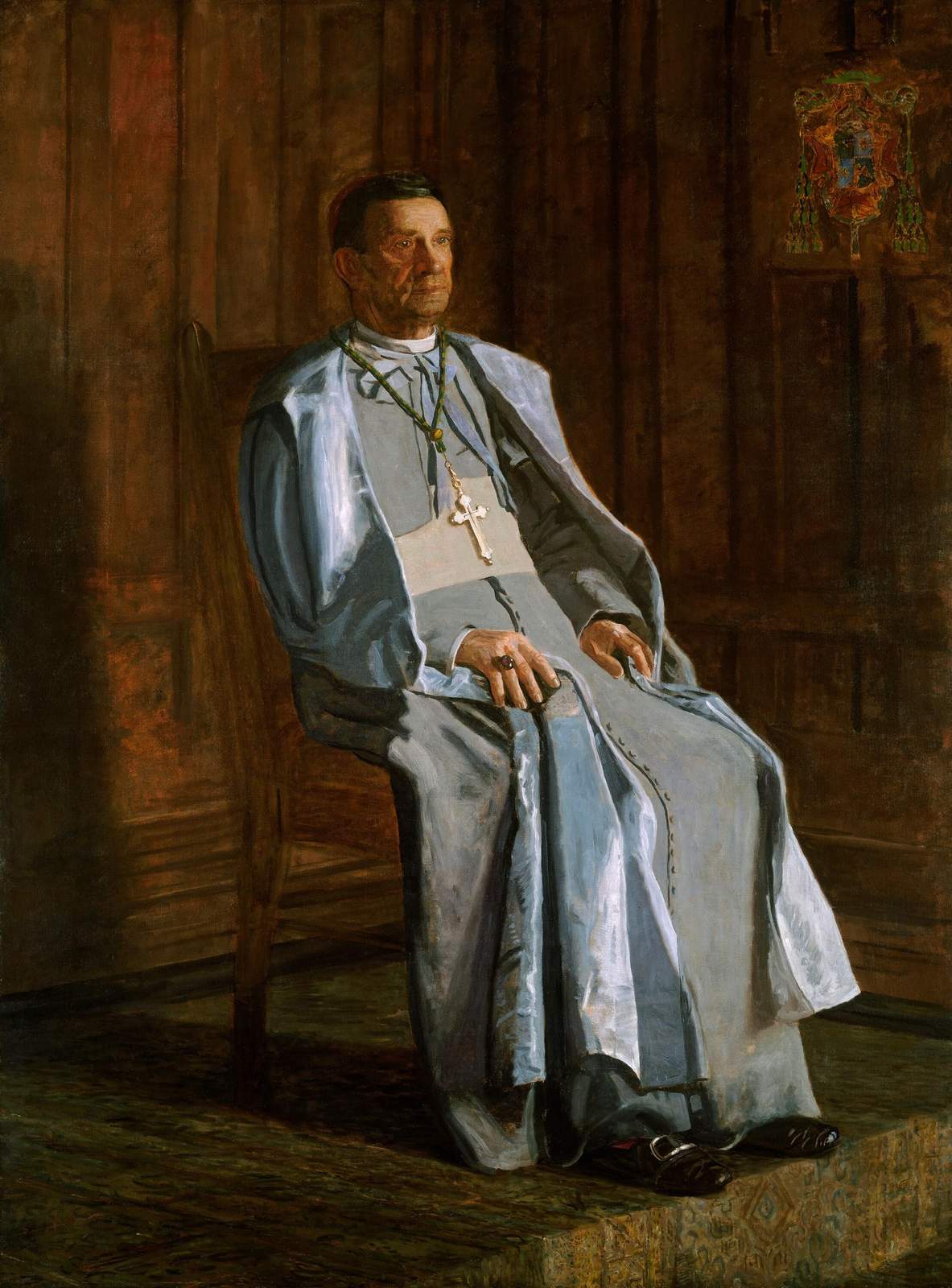 Elegant Archbishop Portrait Wall Art