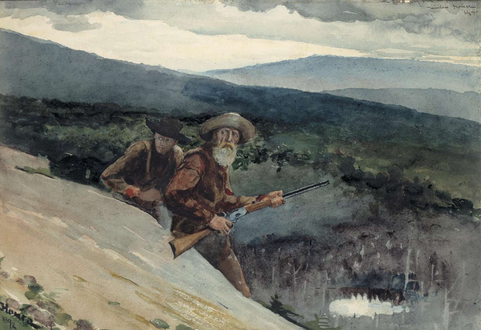 Winslow Homer Hunters Wall Art