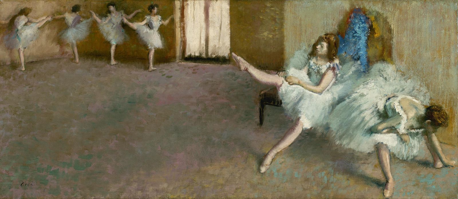 Degas Dancers Wall Art - Elegant Ballet Art