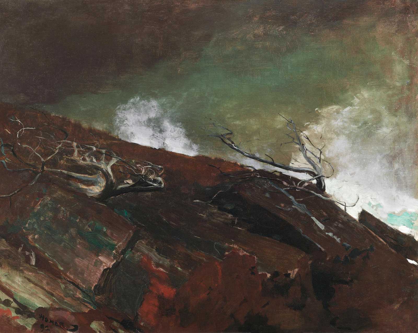 Dramatic Coastal Storm Wall Art